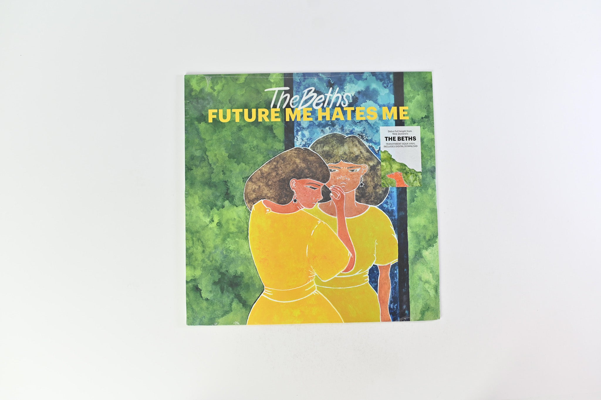 The Beths - Future Me Hates Me on Carpark Records - Sealed Aqua Transparent Vinyl