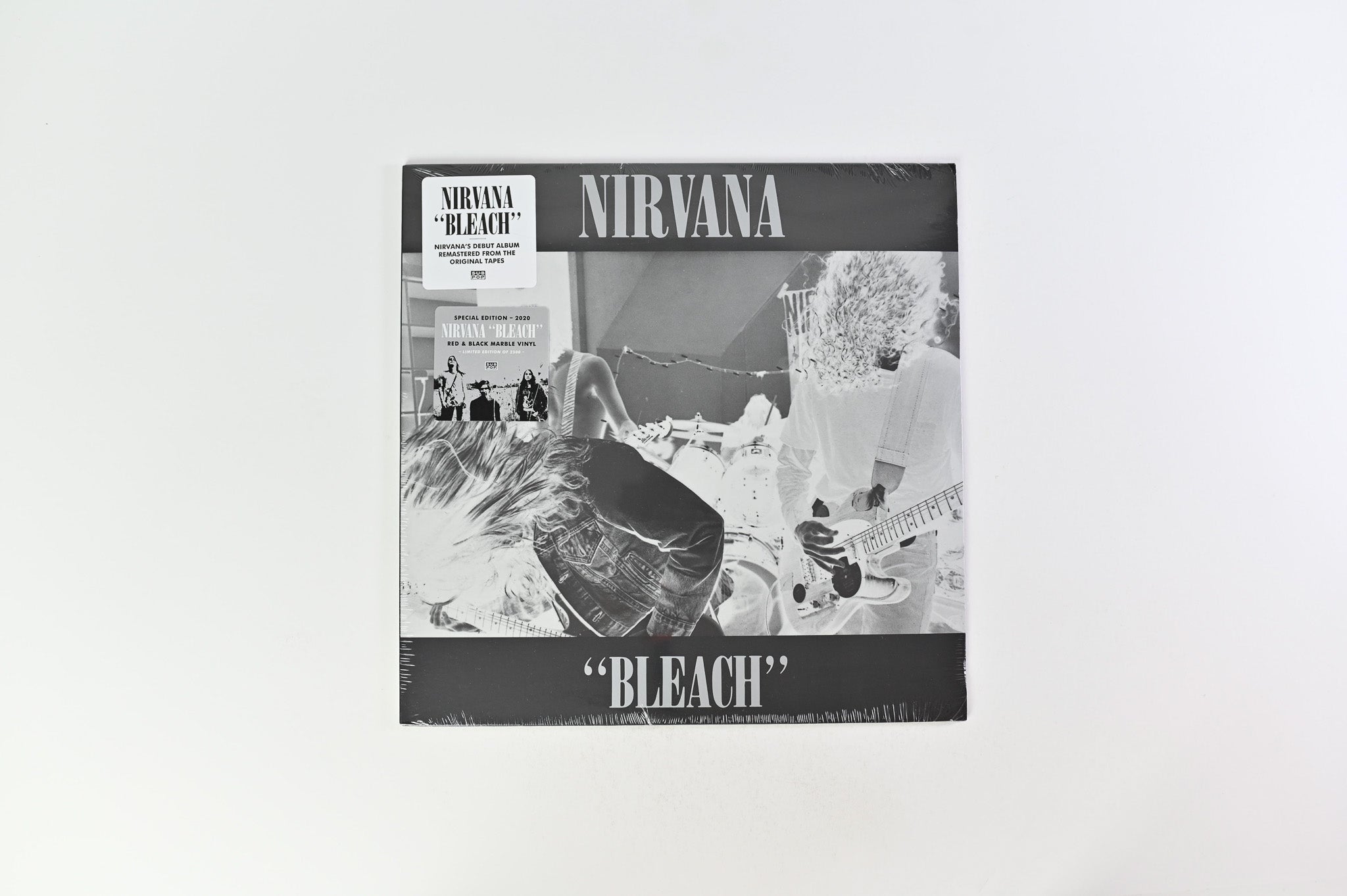 Nirvana - Bleach on Sub Pop - Red & Black Marble Vinyl - Sealed