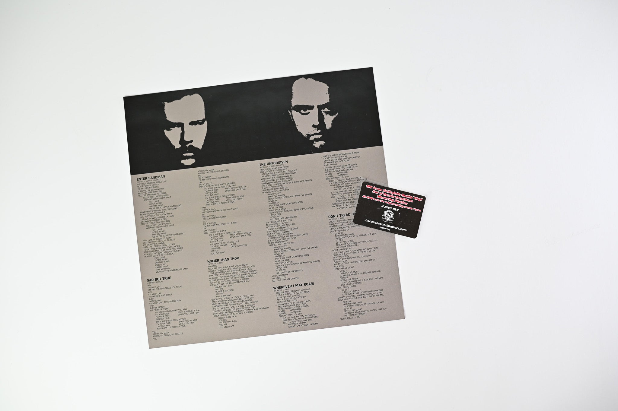 Metallica - Metallica on WB Metallica 45 RPM Series 180 Gram Ltd Box Set Reissue