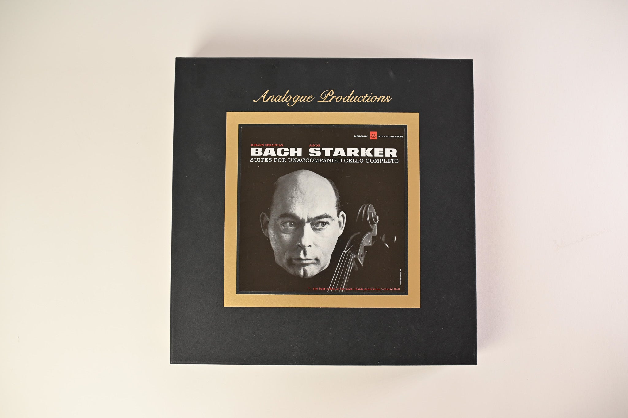 Johann Sebastian Bach Janos Starker - Suites For Unaccompanied Cello Complete on Analogue Productions Ltd Box Set Reissue