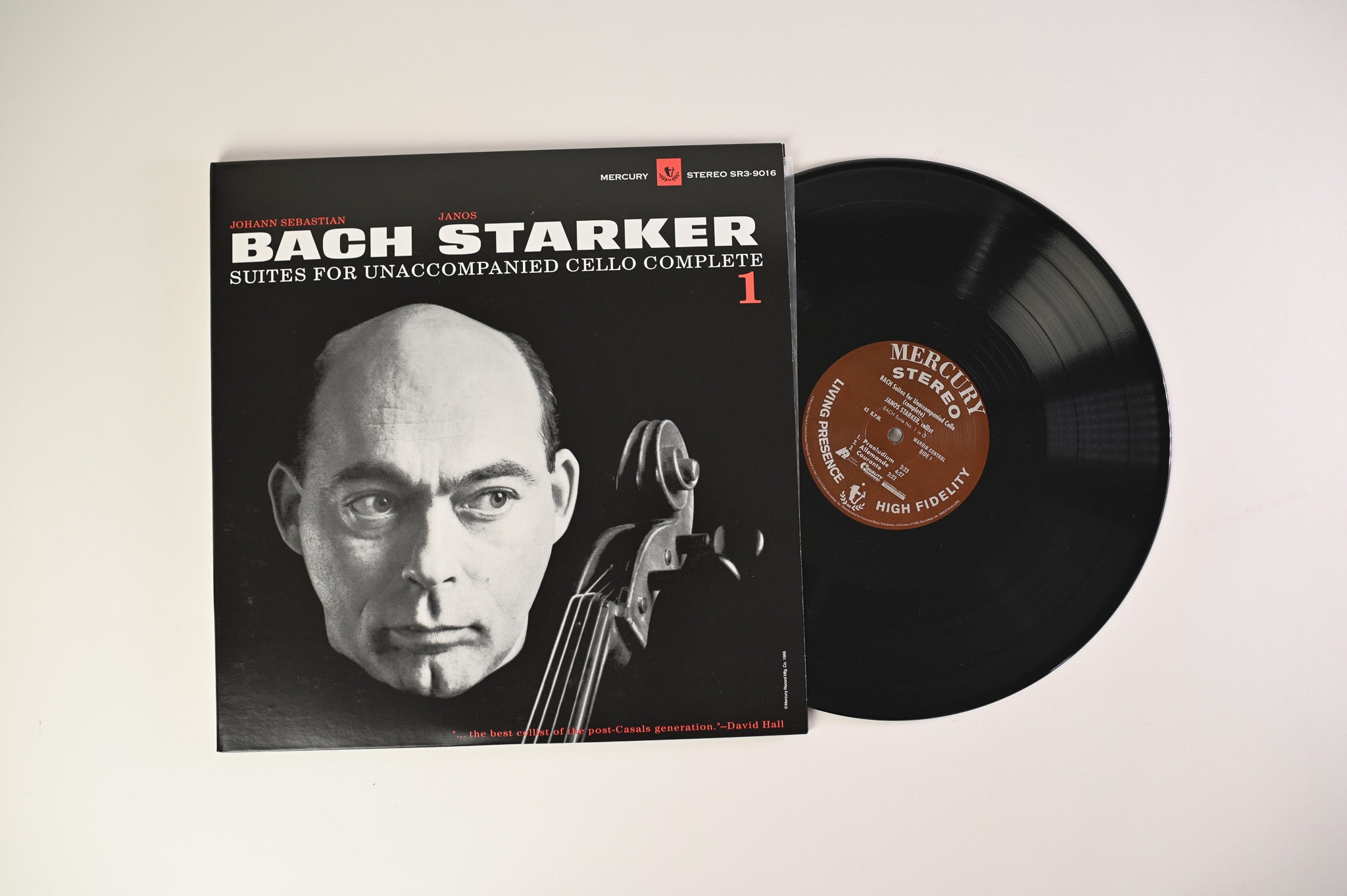 Johann Sebastian Bach Janos Starker - Suites For Unaccompanied Cello Complete on Analogue Productions Ltd Box Set Reissue