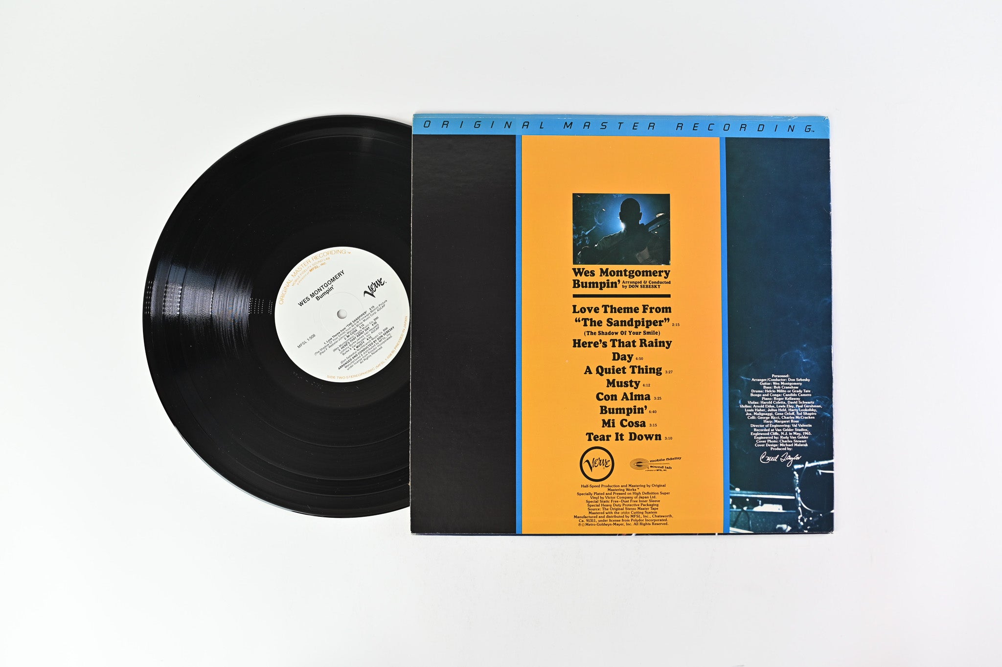 Wes Montgomery - Bumpin' Mobile Fidelity Sound Lab MFSL Reissue