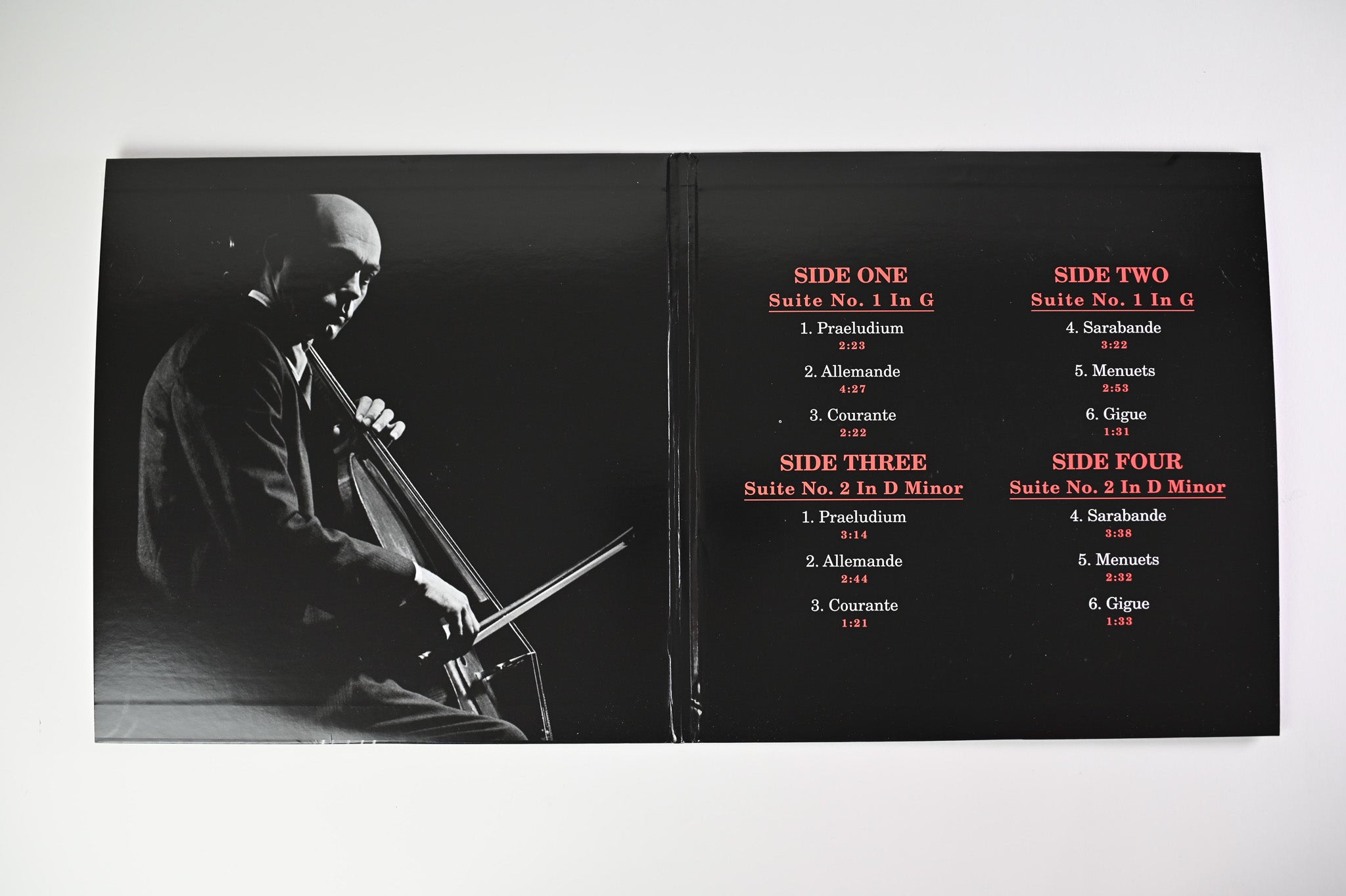 Johann Sebastian Bach Janos Starker - Suites For Unaccompanied Cello Complete on Analogue Productions Ltd Box Set Reissue