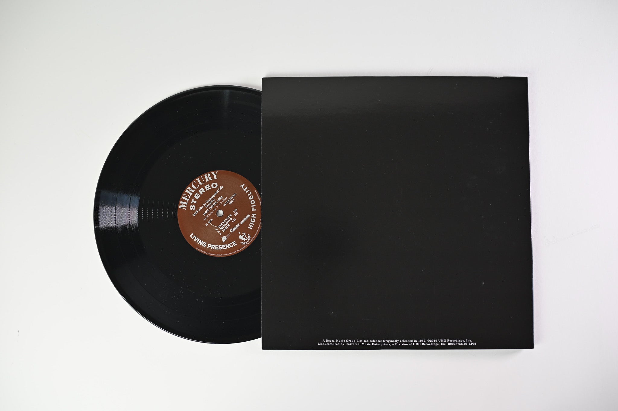 Johann Sebastian Bach Janos Starker - Suites For Unaccompanied Cello Complete on Analogue Productions Ltd Box Set Reissue