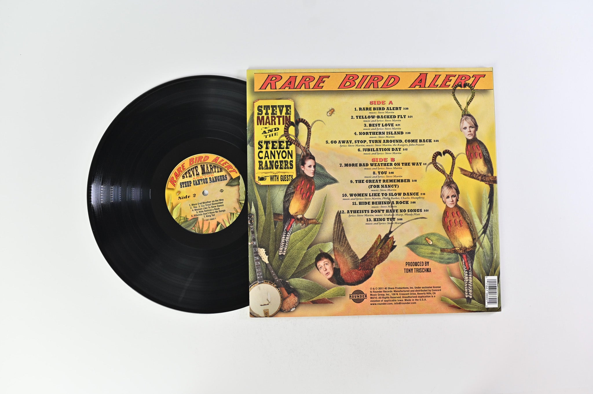 Steve Martin - Rare Bird Alert on Rounder Records