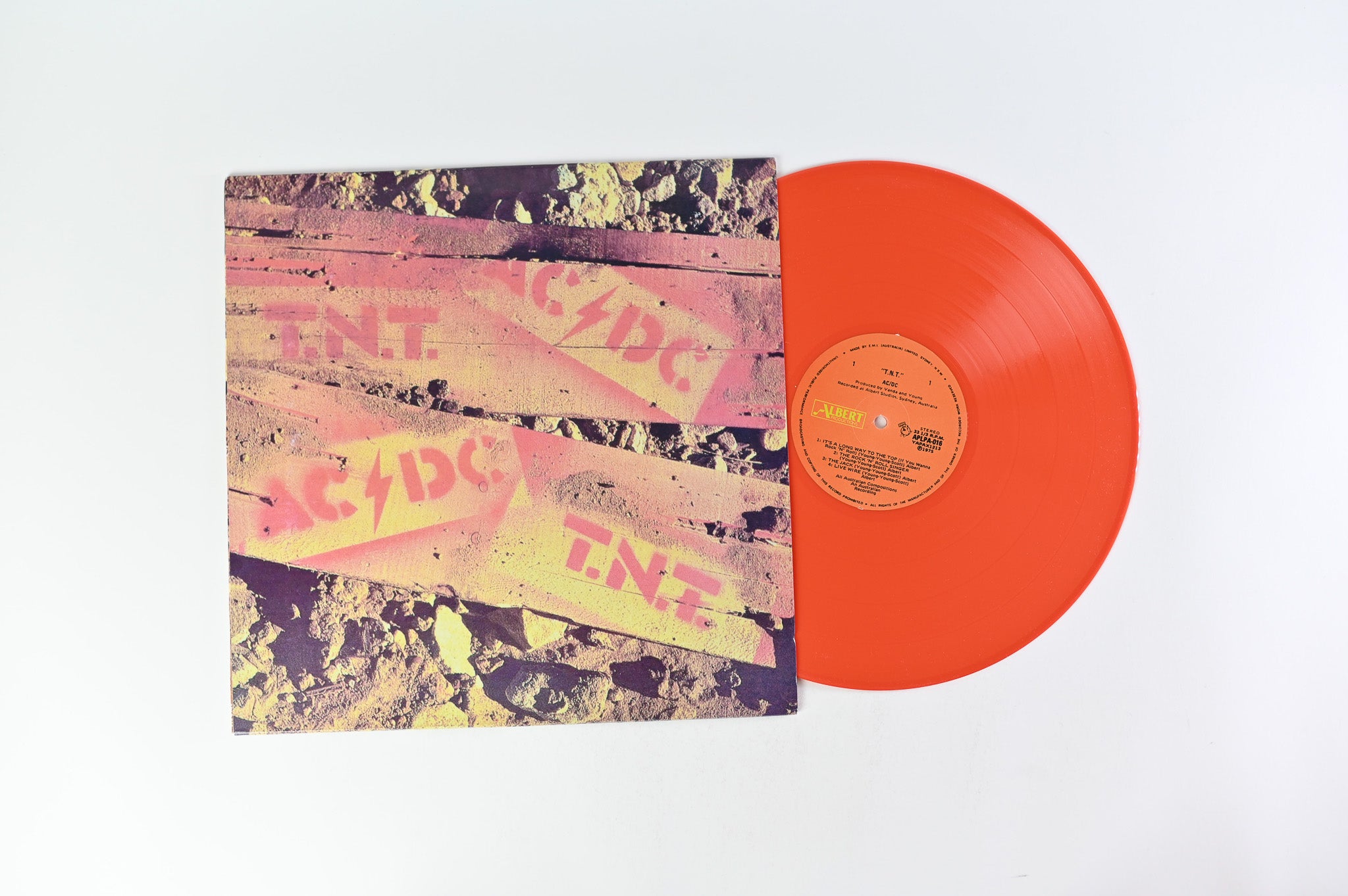 AC/DC - T.N.T. Unofficial Orange Vinyl