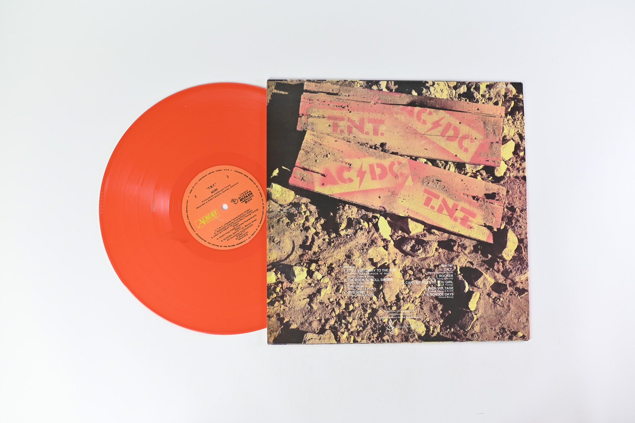 AC/DC - T.N.T. Unofficial Orange Vinyl