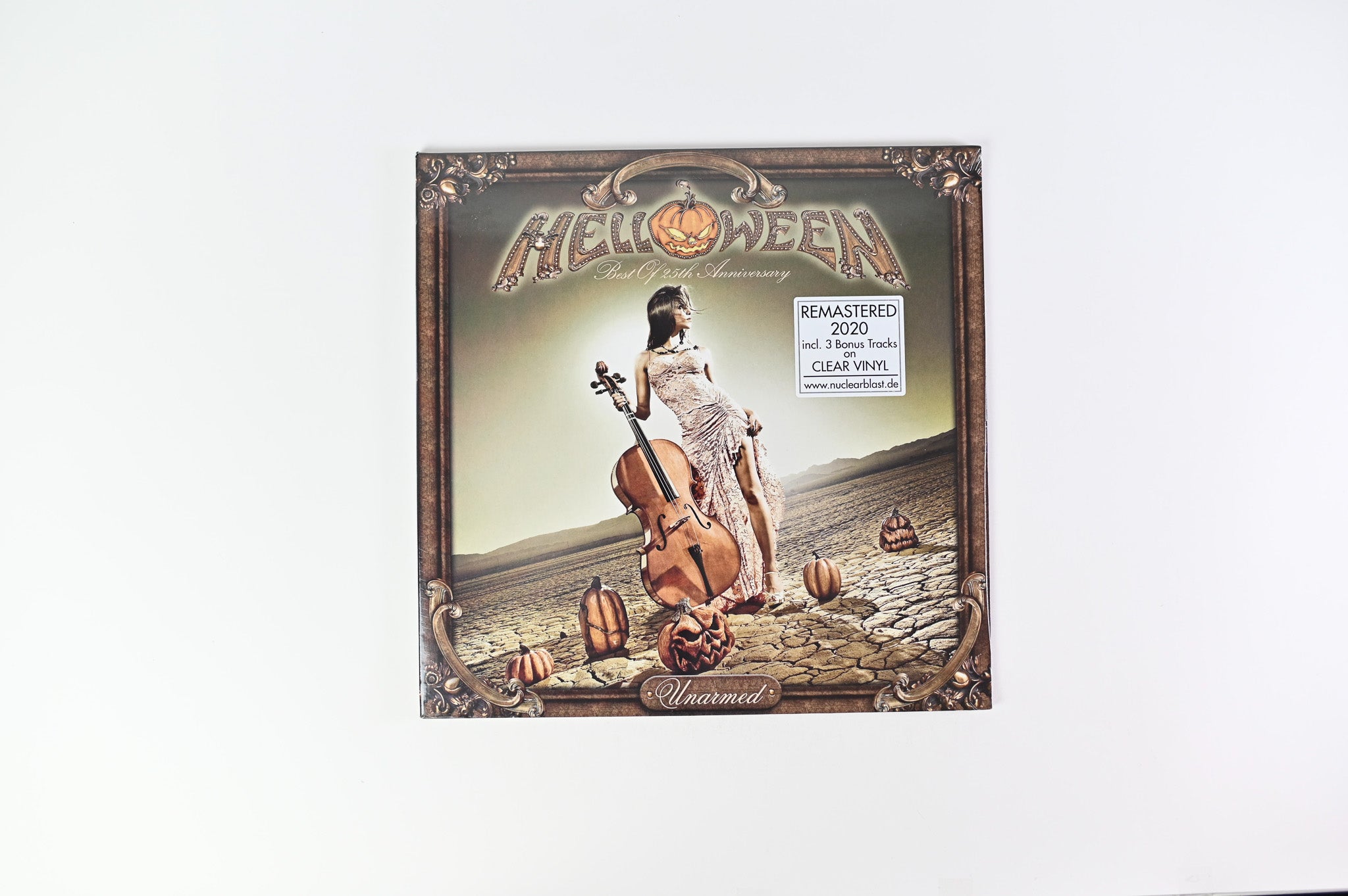 Helloween - Unarmed - Best Of 25th Anniversary on Nuclear Blast Clear Vinyl Reissue Sealed