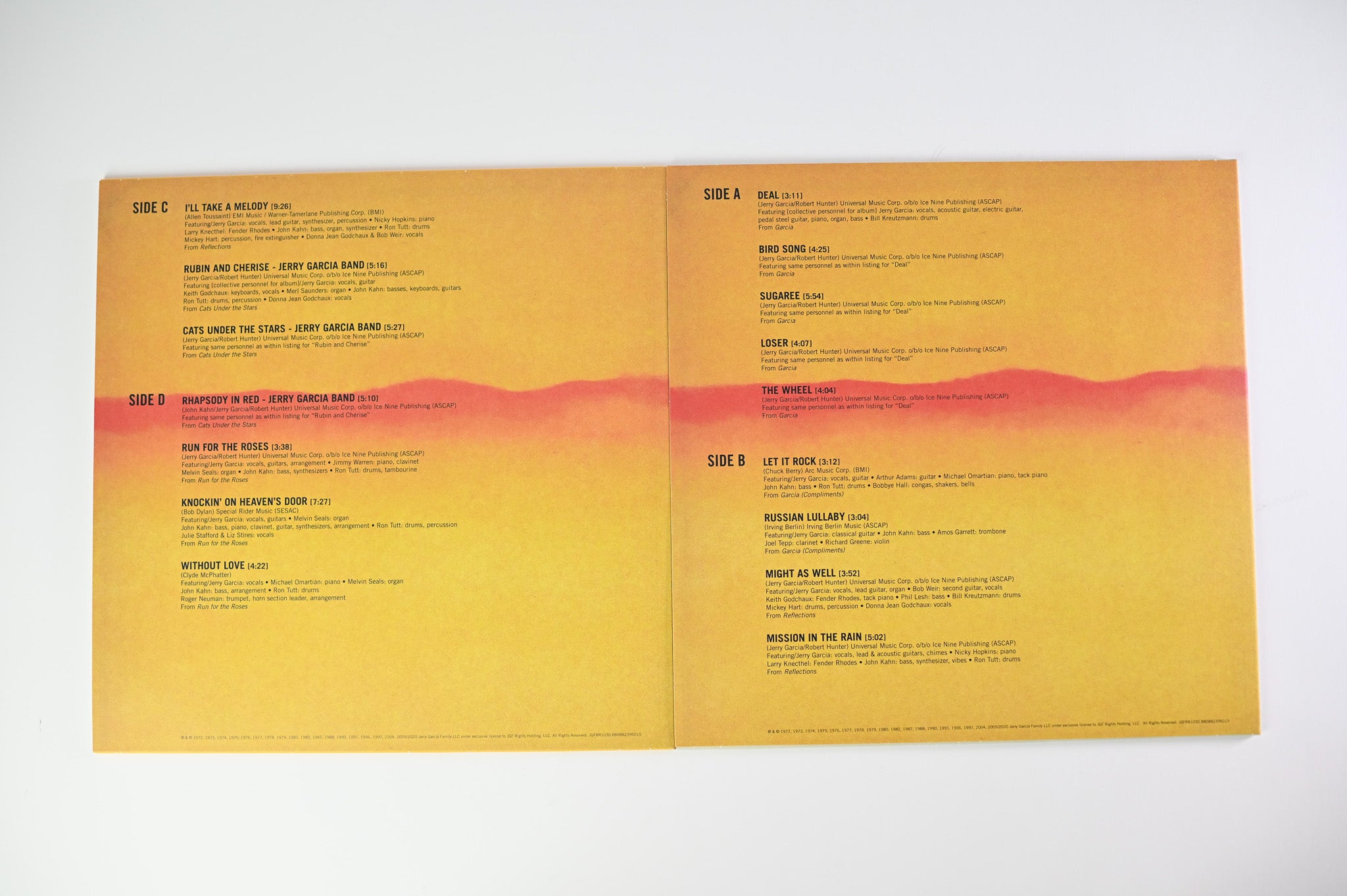 Jerry Garcia - The Very Best Of Jerry Garcia on Rhino RSD 2020 Limited Box Set