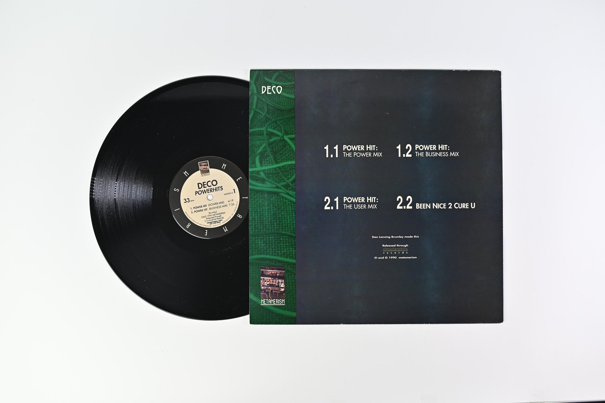 Deco - Powerhits on Metamerism Promo 12"