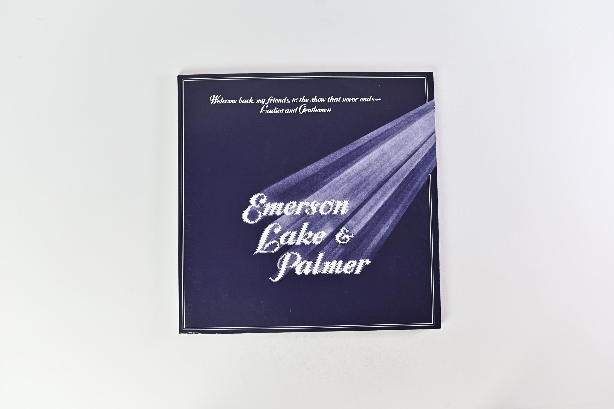Emerson, Lake & Palmer - Welcome Back My Friends To The Show That Never Ends - Ladies And Gentlemen on BMG - Reissue