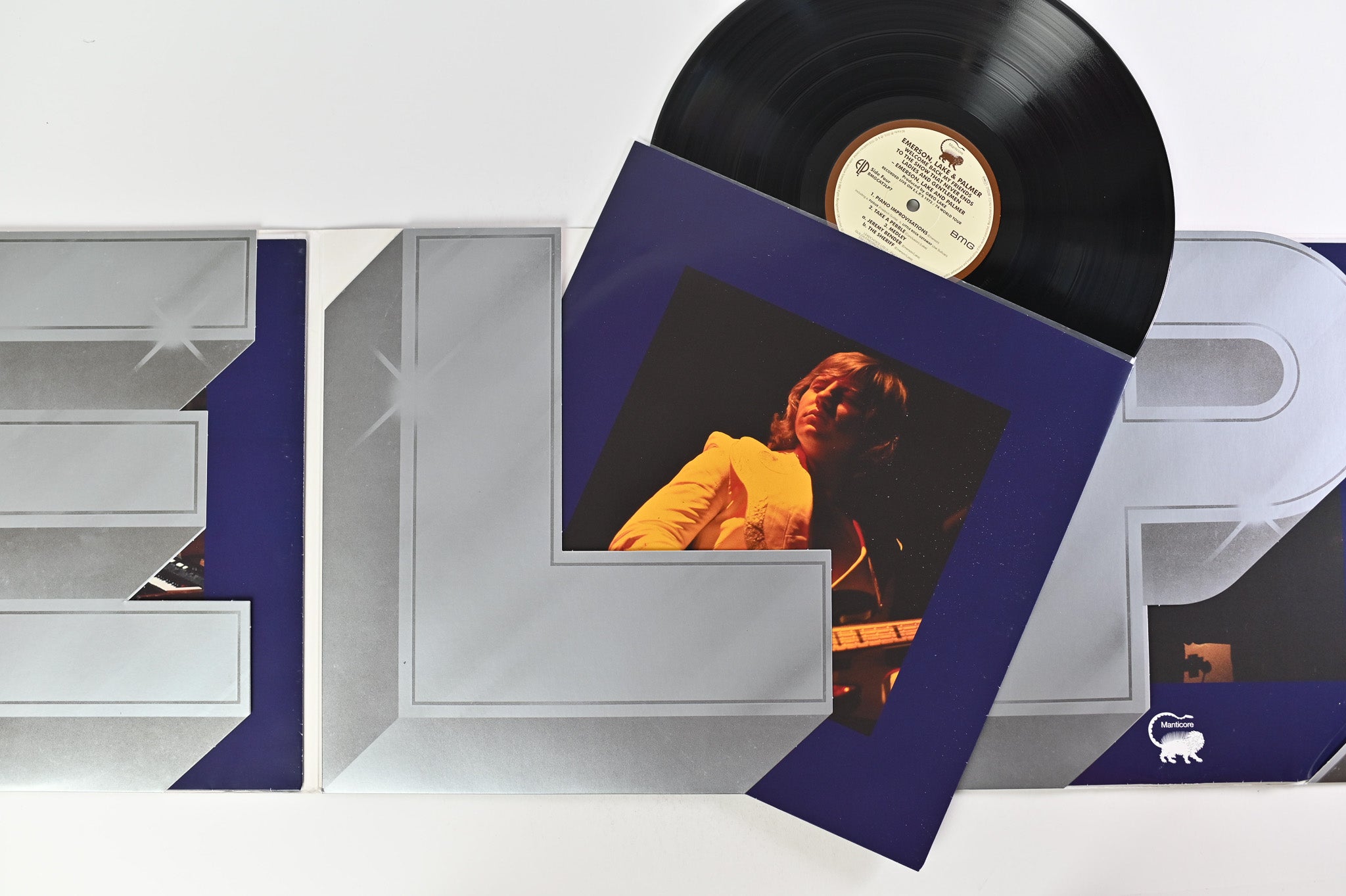 Emerson, Lake & Palmer - Welcome Back My Friends To The Show That Never Ends - Ladies And Gentlemen on BMG - Reissue