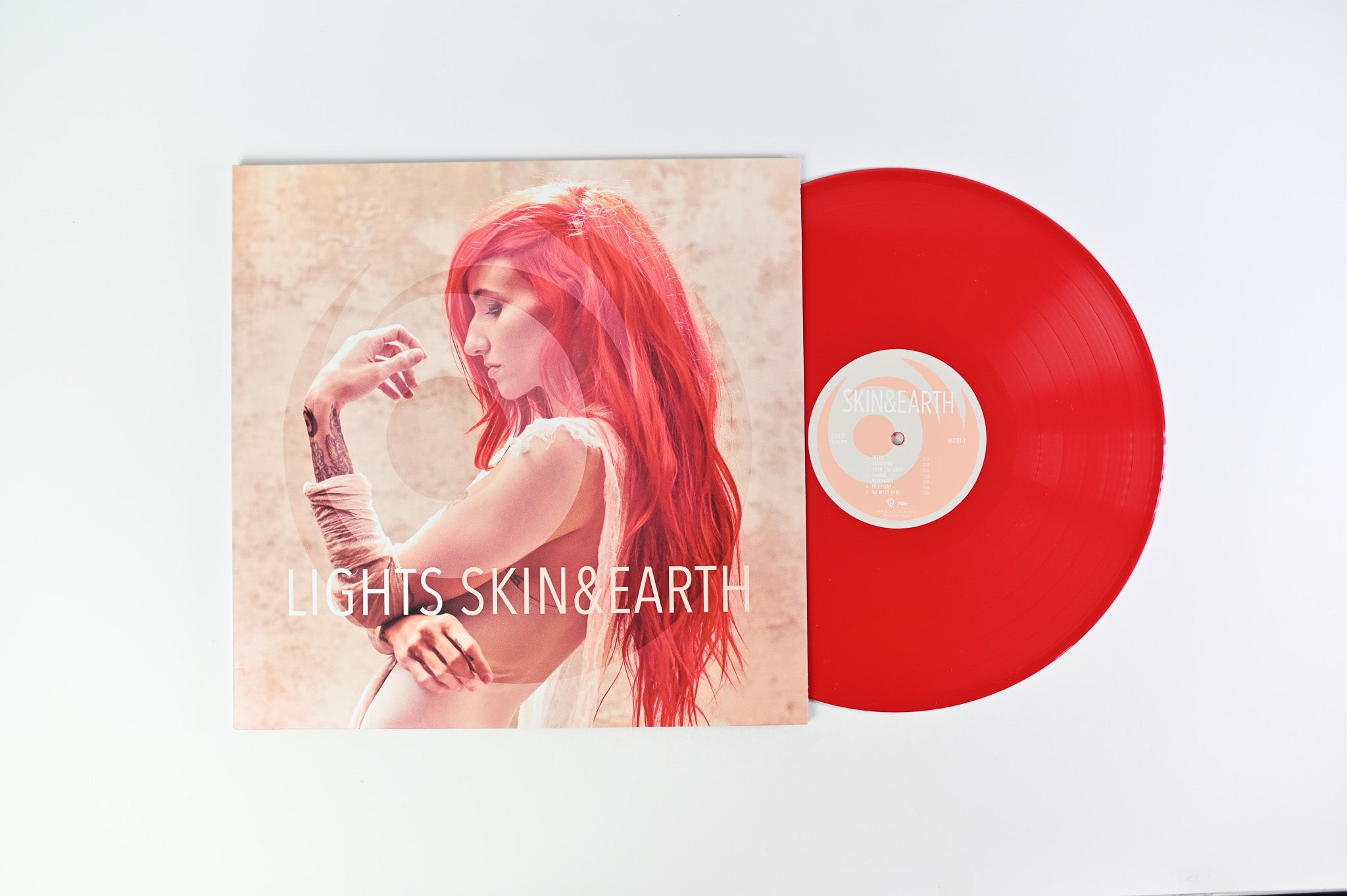 LIGHTS - Skin & Earth on Warner Bros Red Vinyl