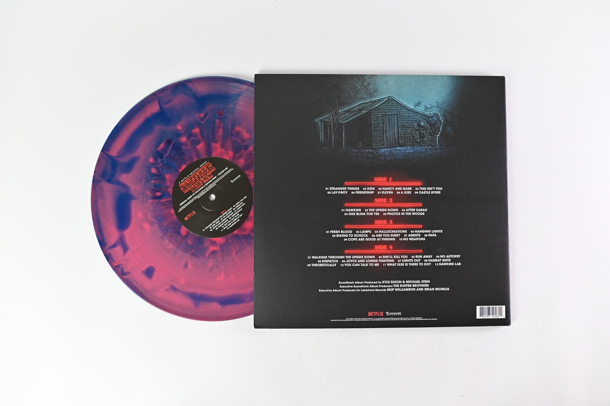 Kyle Dixon - Stranger Things, Volume One (A Netflix Original Series) on Lakeshore Red & Blue Starburst