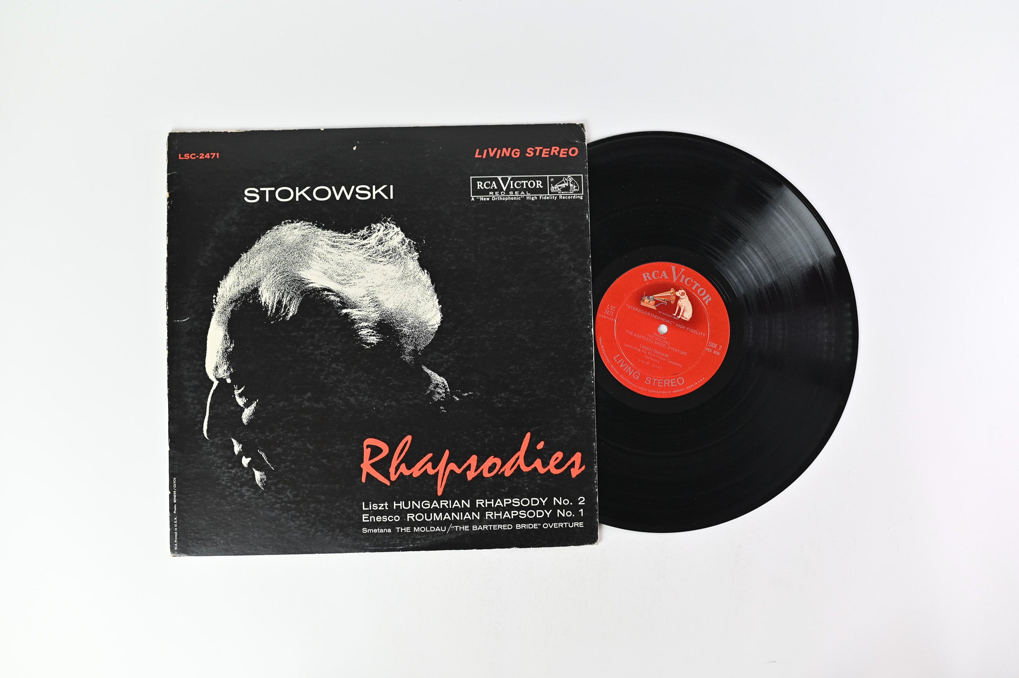 Leopold Stokowski - Hungarian Rhapsody No.2 In C-Sharp Minor on RCA LSC 2471 Living Stereo