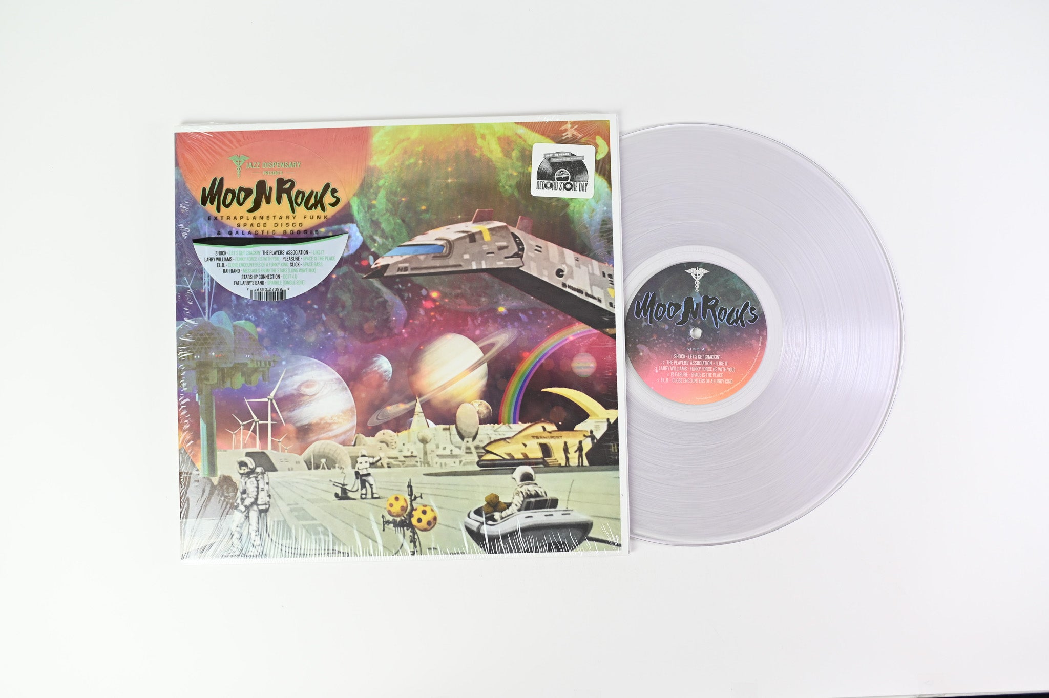 Various - Moon Rocks (Extraplanetary Funk, Space Disco & Galactic Boogie) Craft Recordings RSD BF 2017 Clear