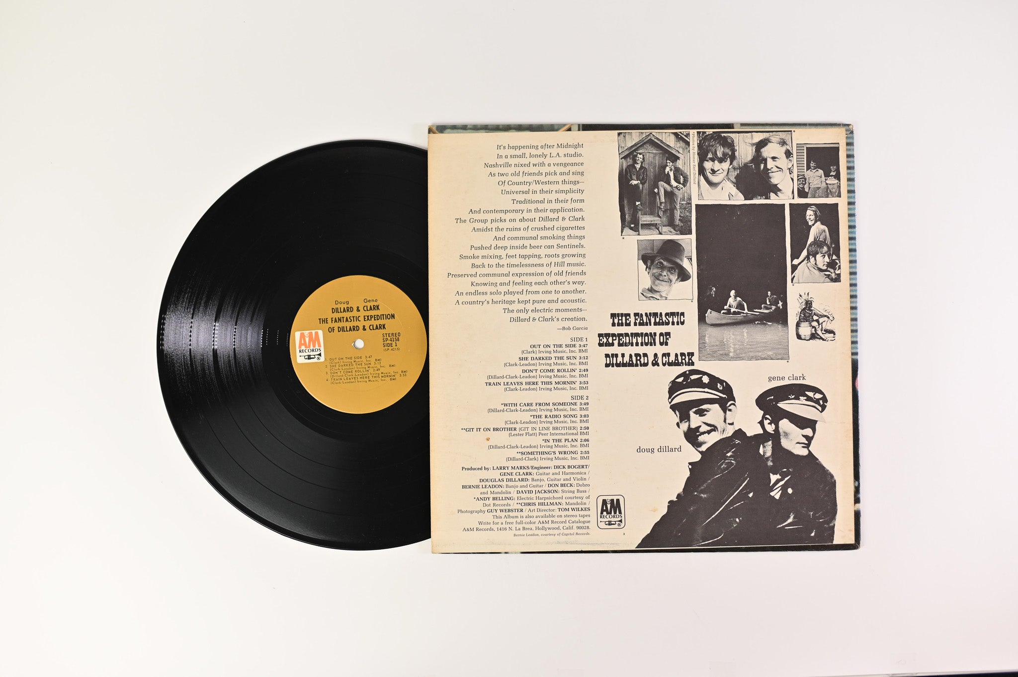 Dillard & Clark - The Fantastic Expedition Of Dillard & Clark on A&M