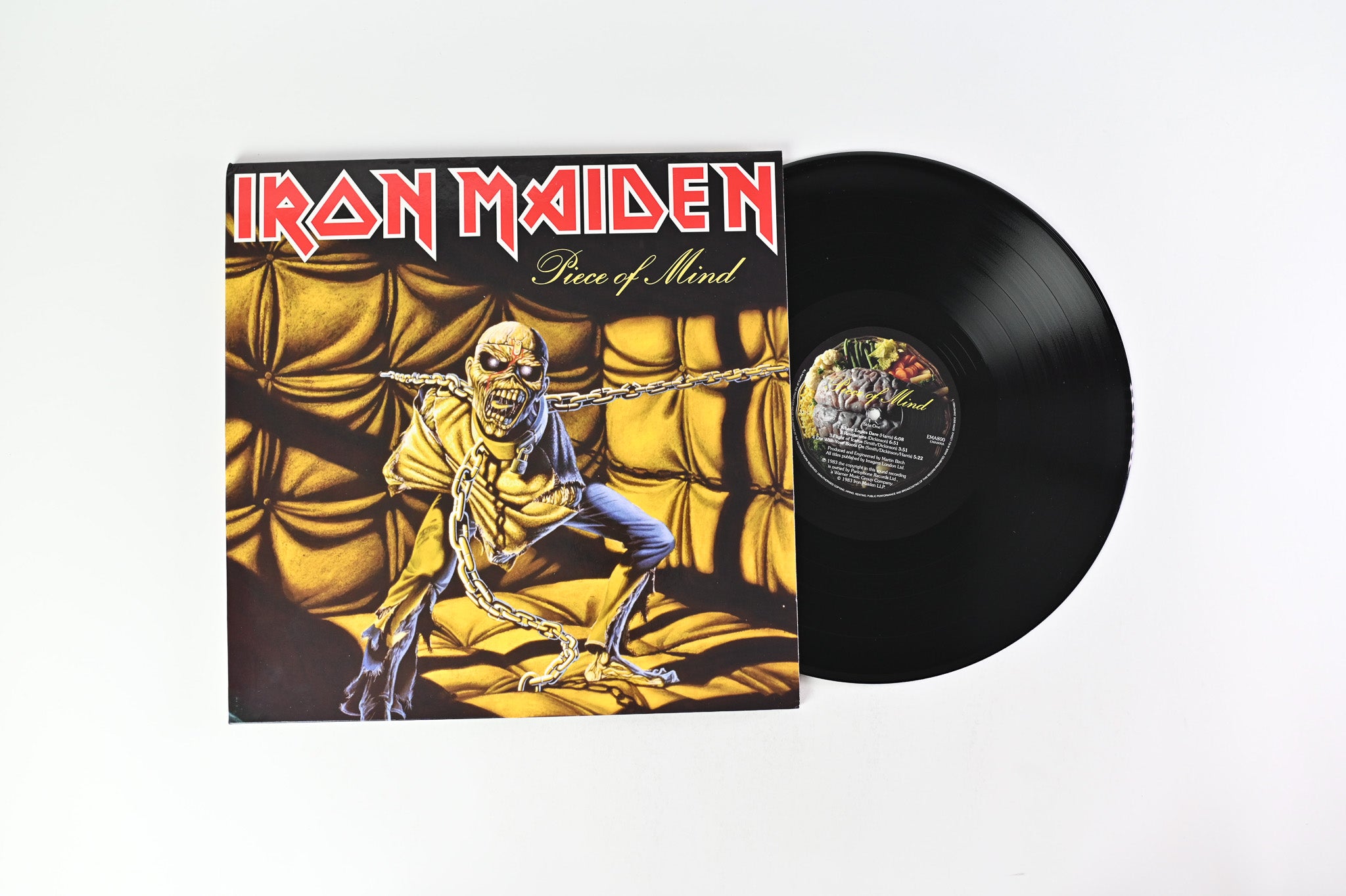 Iron Maiden - Piece Of Mind on Parlophone Reissue