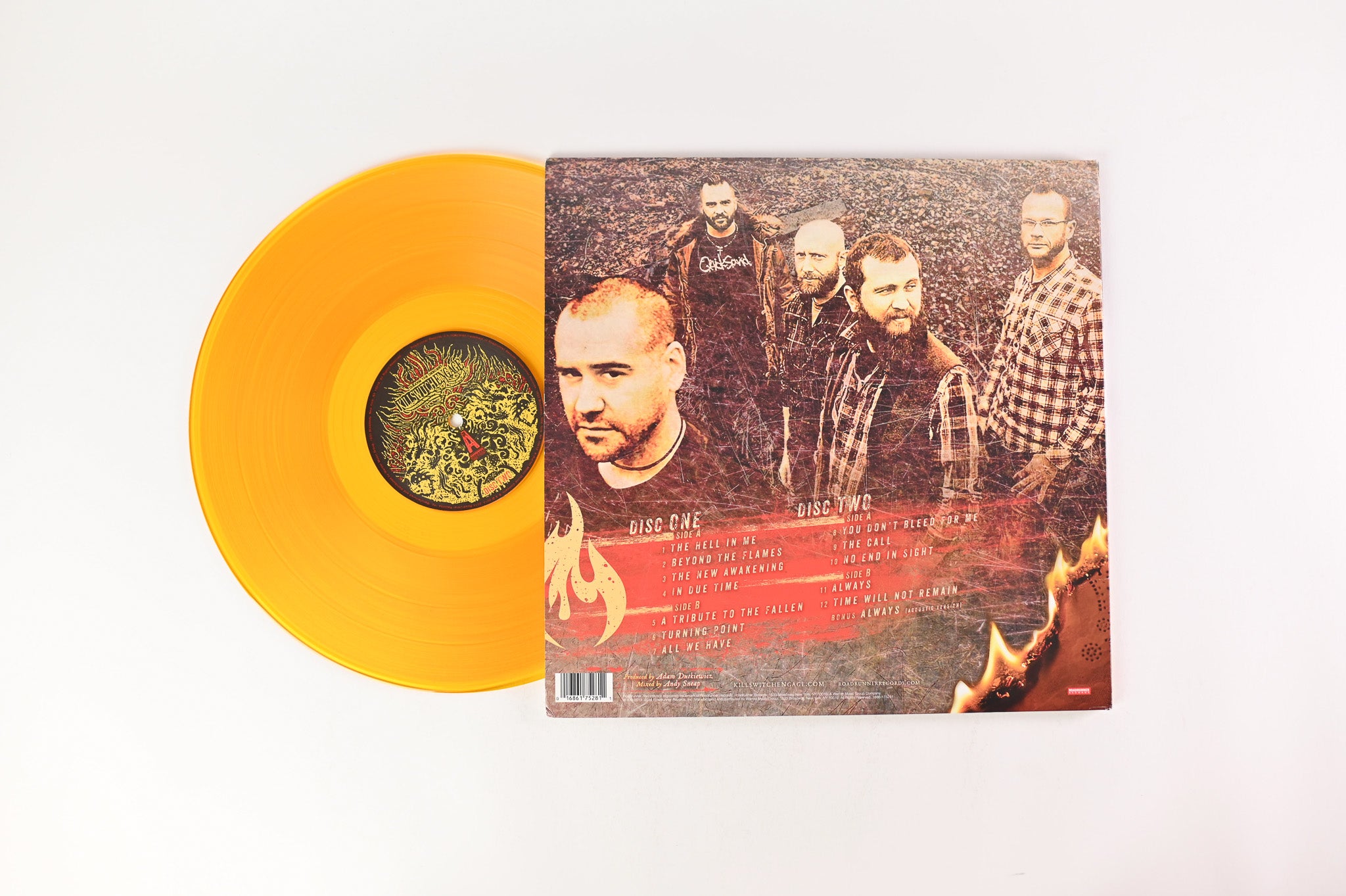 Killswitch Engage - Disarm The Descent on Roadrunner Ltd Clear Gold