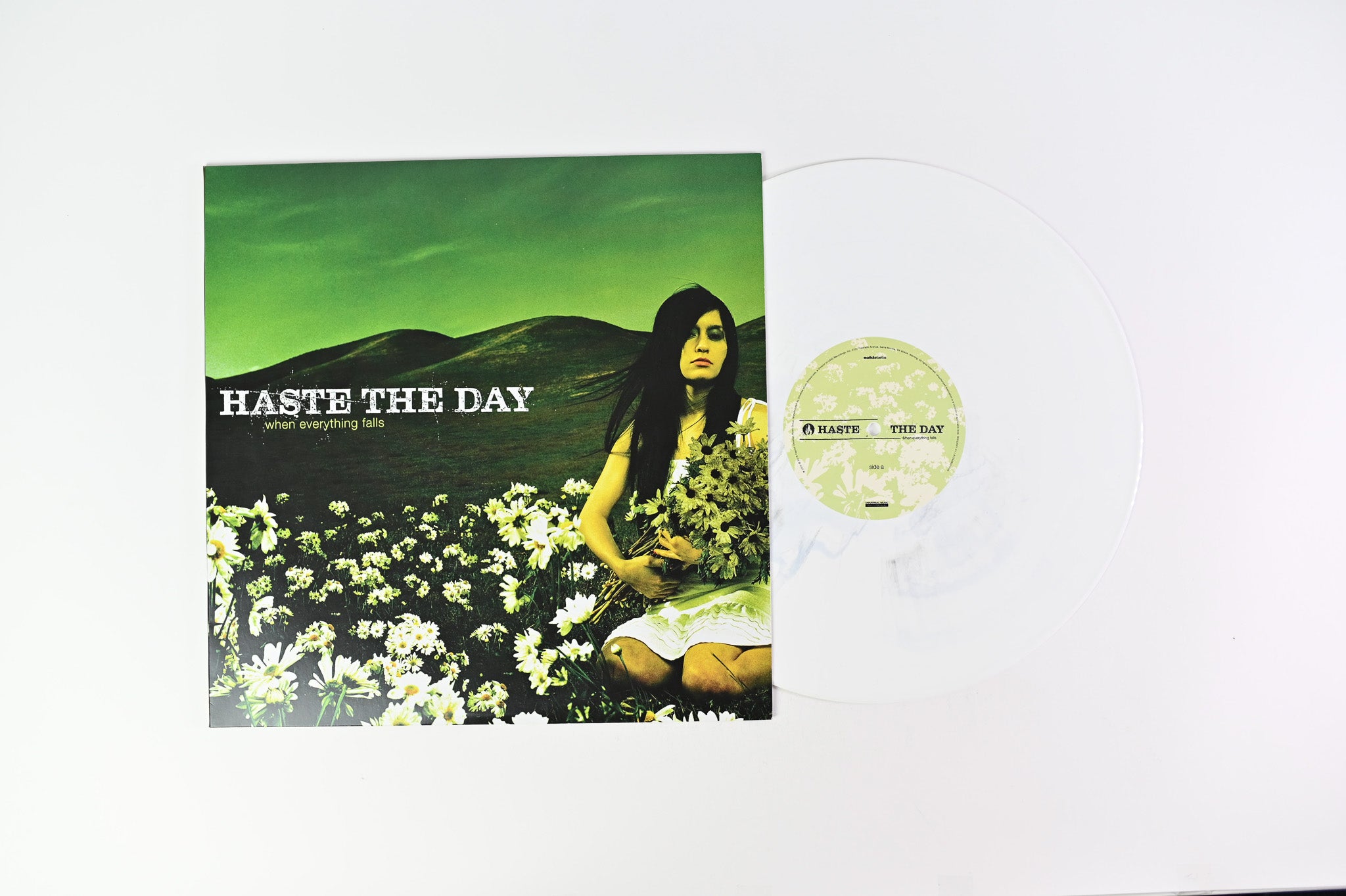 Haste The Day - When Everything Falls on Solid State White Vinyl