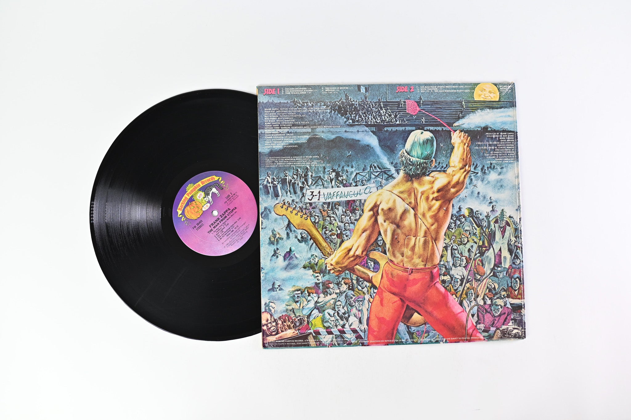 Frank Zappa - The Man From Utopia on Barking Pumpkin