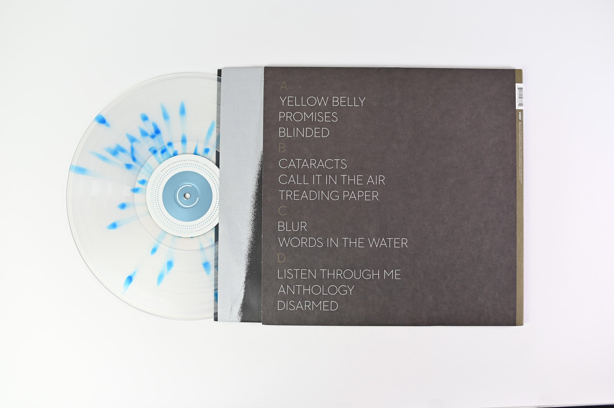 Thrice - Major/Minor on Vagrant Ltd Clear With Blue Splatter