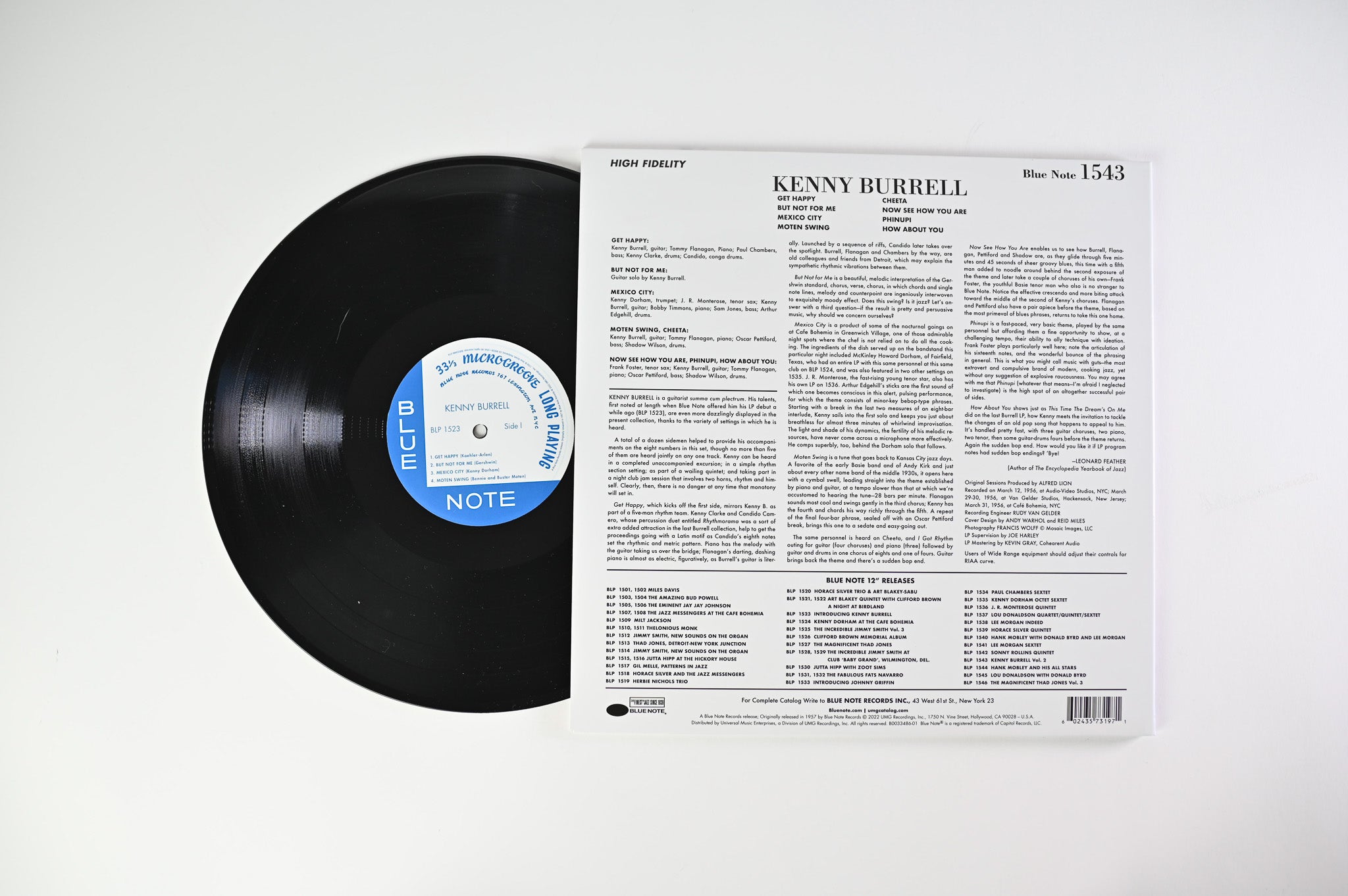 Kenny Burrell - Kenny Burrell on Blue Note Tone Poet Series Reissu