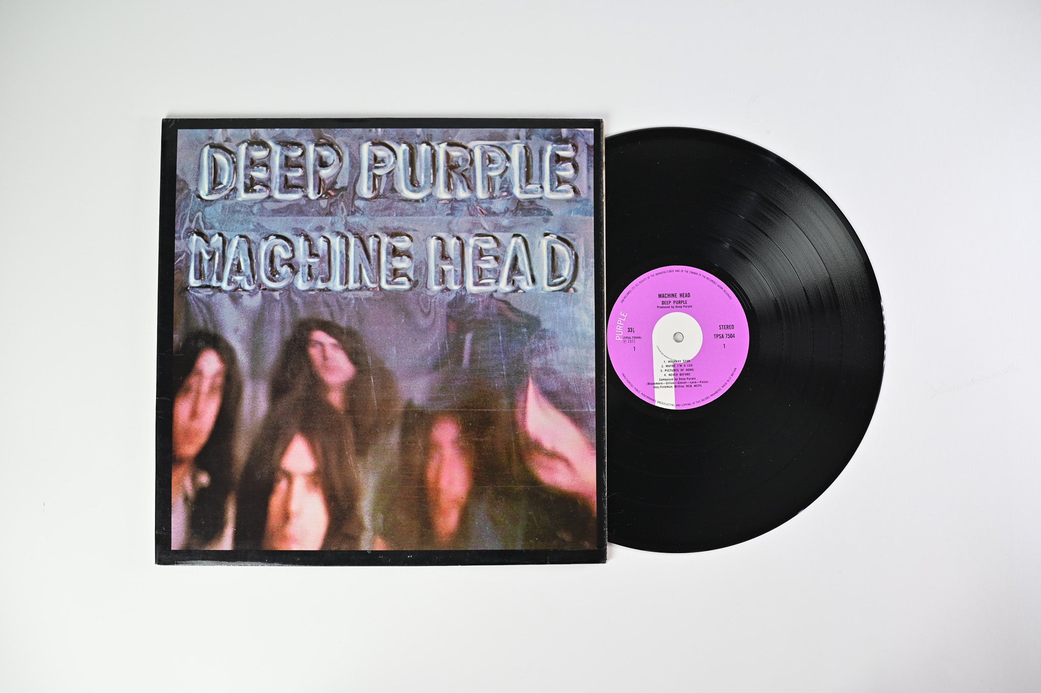 Deep Purple - Machine Head on Purple UK Pressing