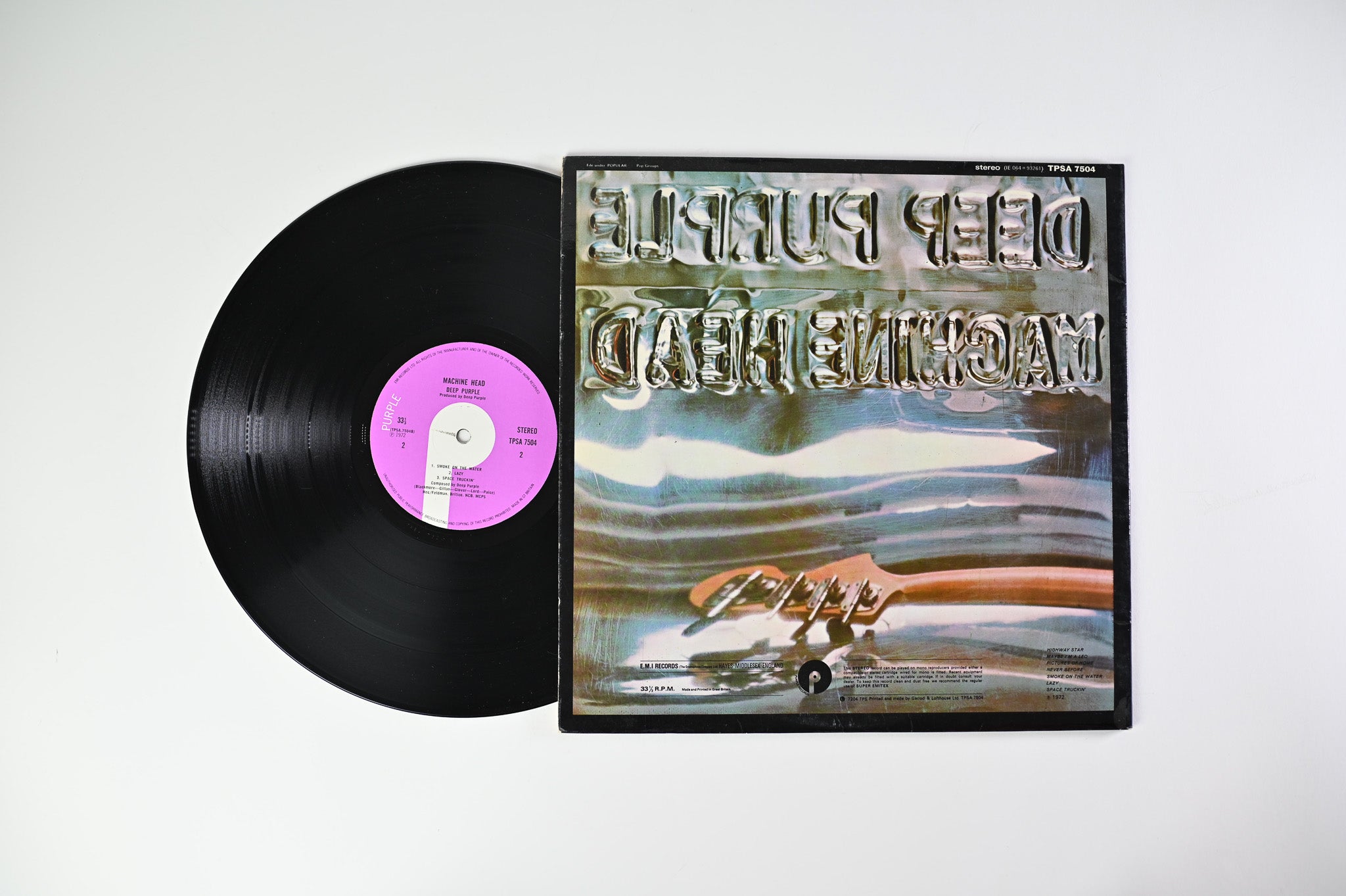 Deep Purple - Machine Head on Purple UK Pressing