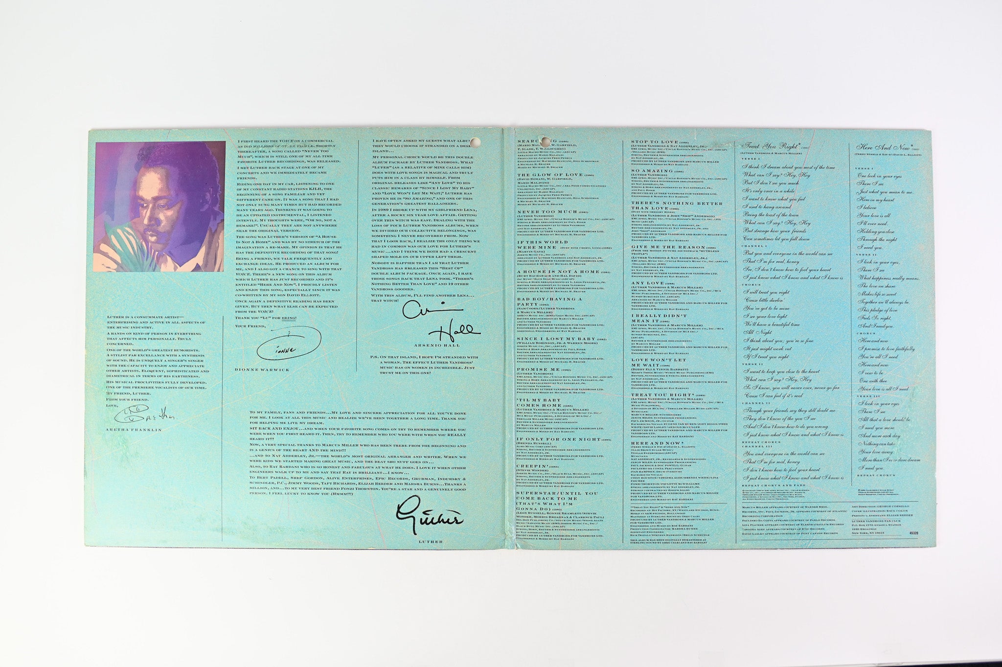 Luther Vandross - The Best Of Luther Vandross - The Best Of Love on Epic