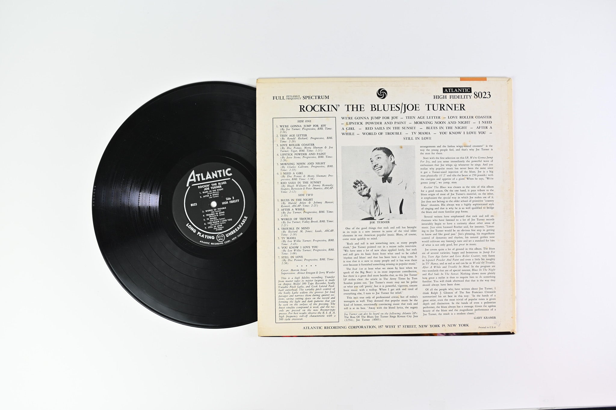 Big Joe Turner - Rockin' The Blues on Atlantic Mono Black Label