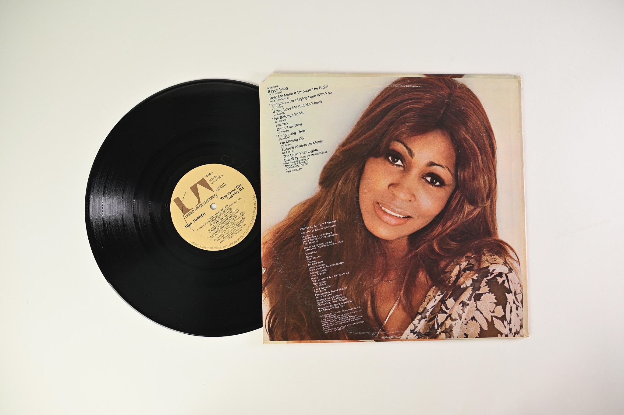 Tina Turner - Tina Turns The Country On on UA