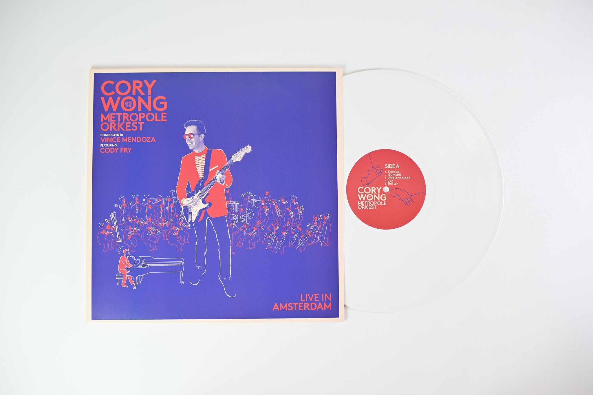 Cory Wong - Live In Amsterdam Self Released White Vinyl