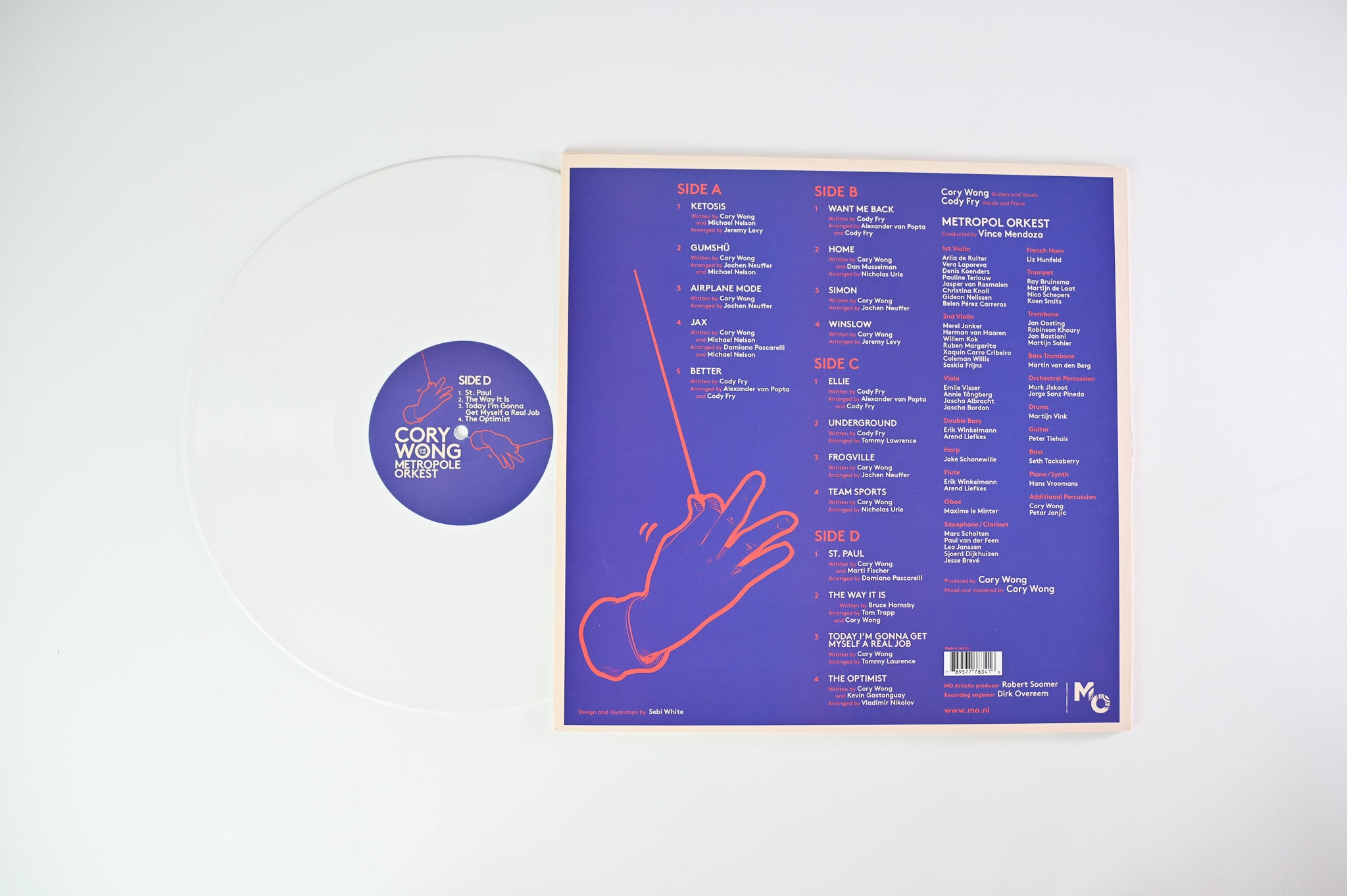 Cory Wong - Live In Amsterdam Self Released White Vinyl