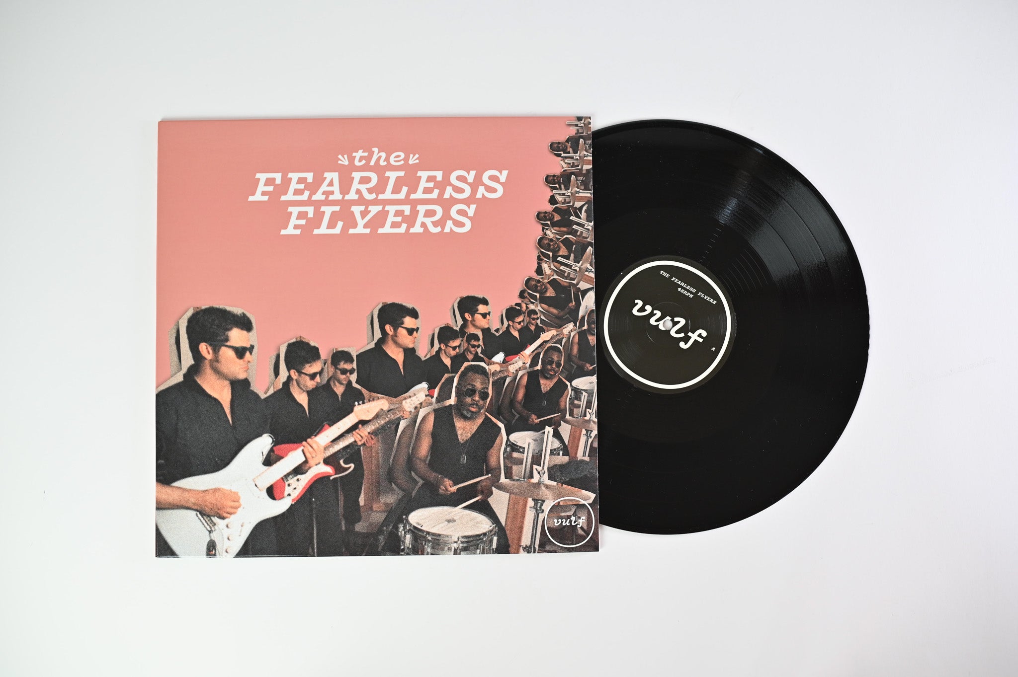 The Fearless Flyers - The Fearless Flyers on Vulf Records Ltd 45 RPM EP