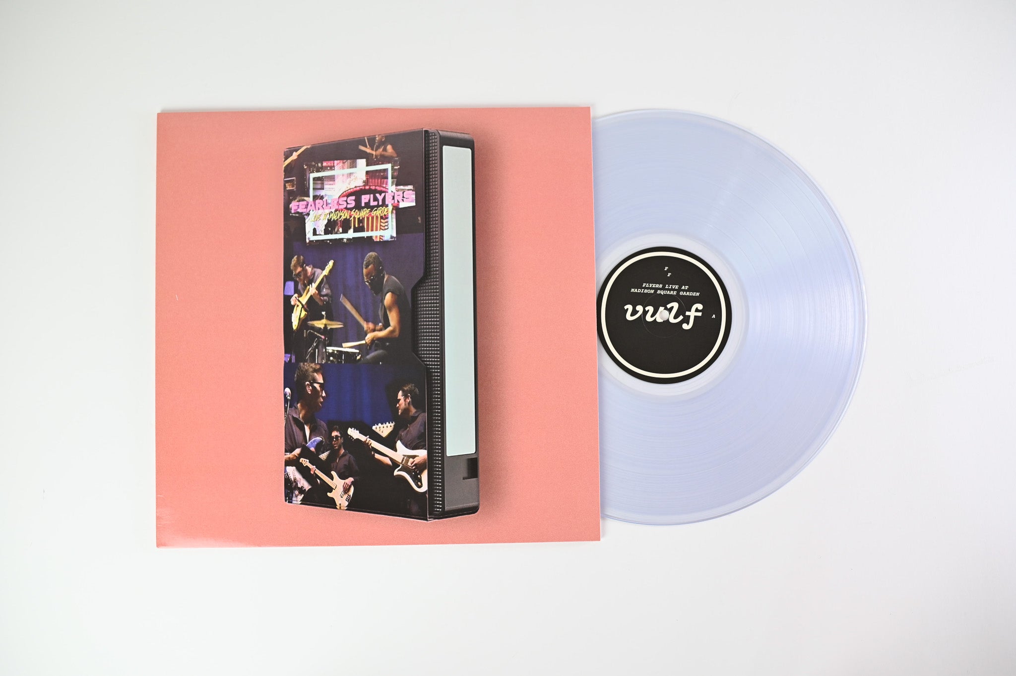 The Fearless Flyers - Flyers Live At Madison Square Garden on Vulf Records Ltd Clear Vinyl
