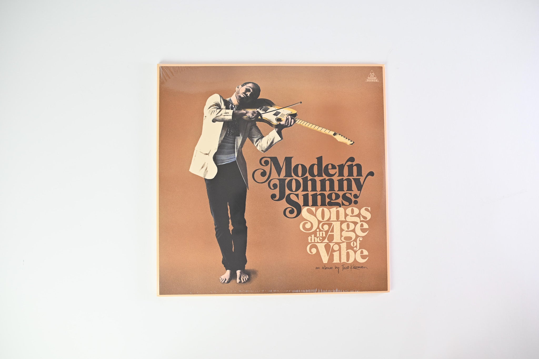 Theo Katzman - Modern Johnny Sings: Songs In The Age Of Vibe on Ten Good Songs Ltd Cream Vinyl Sealed