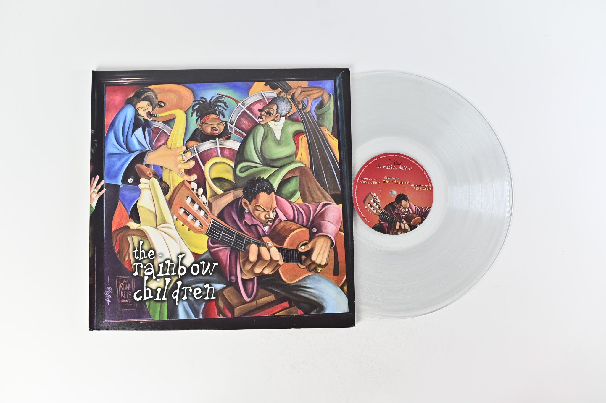Prince - The Rainbow Children on NPG / Legacy - Clear Vinyl Reissue