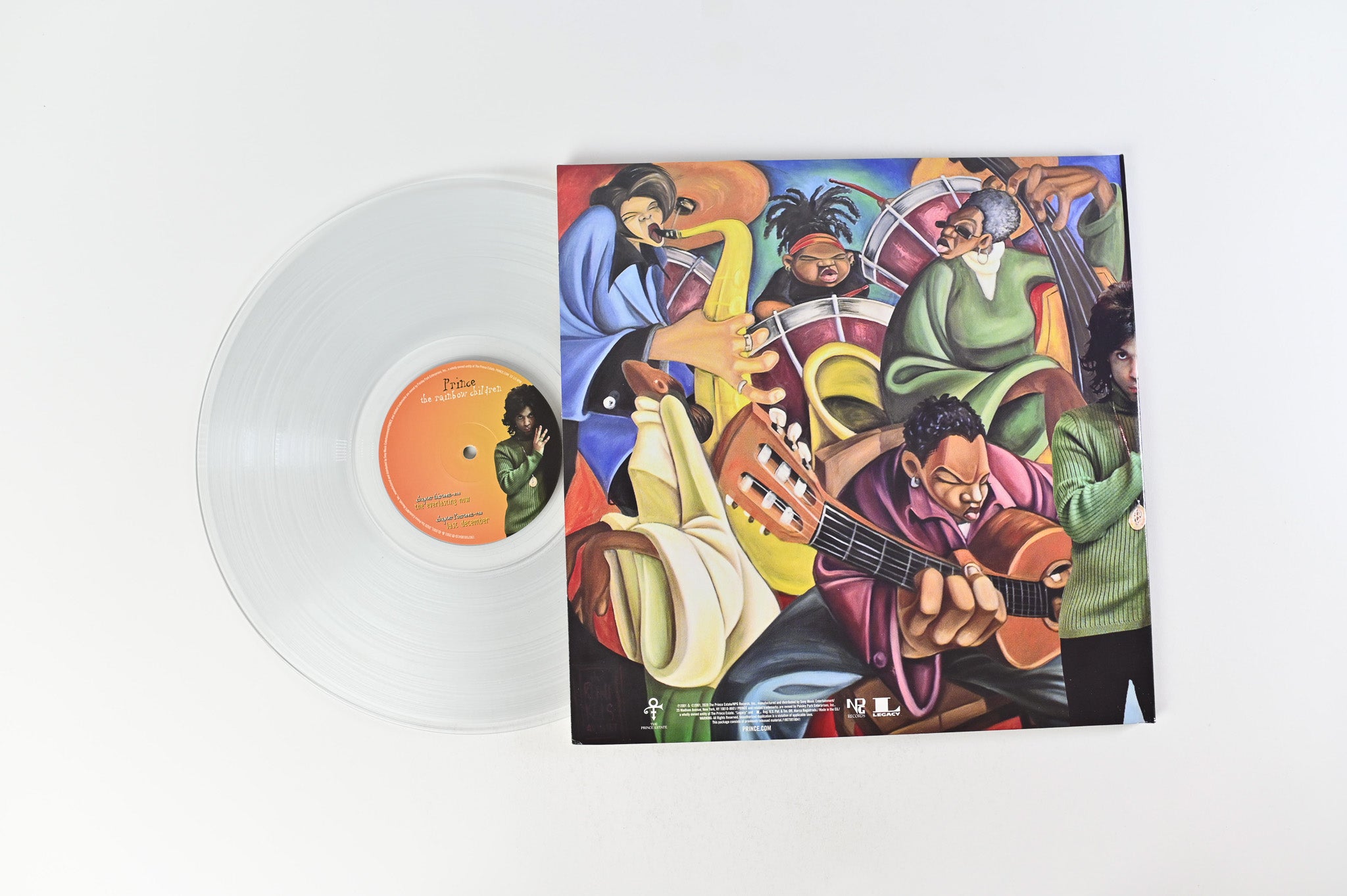 Prince - The Rainbow Children on NPG / Legacy - Clear Vinyl Reissue