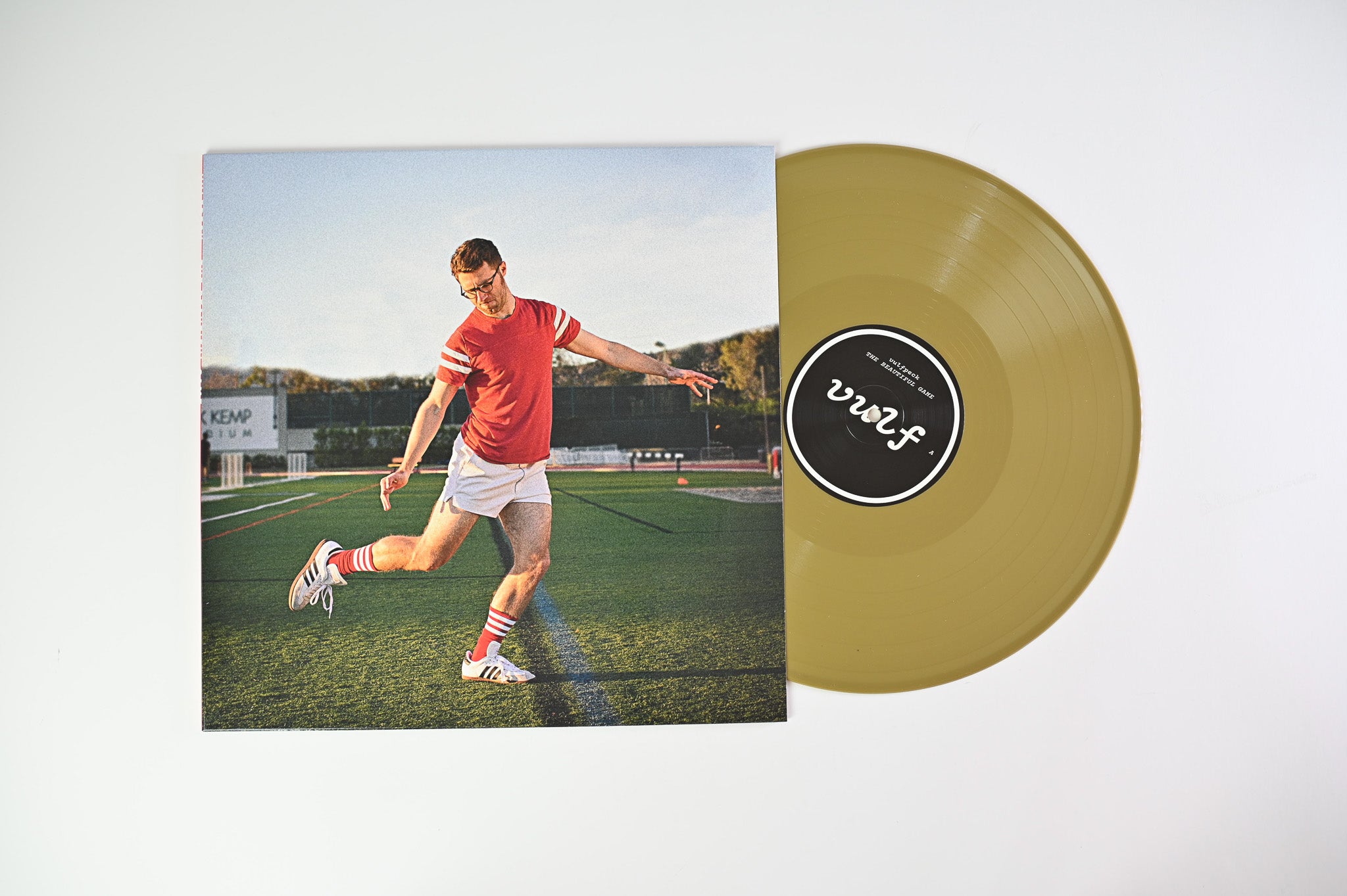 Vulfpeck - The Beautiful Game on Vulf Records Gold Vinyl Reissue