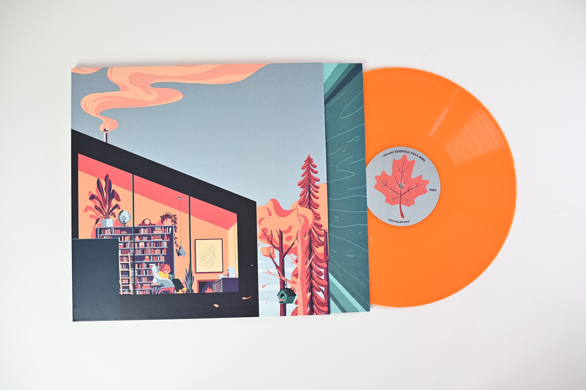 Various - Chillhop Essentials - Fall 2021 on Chillhop Translucent Orange