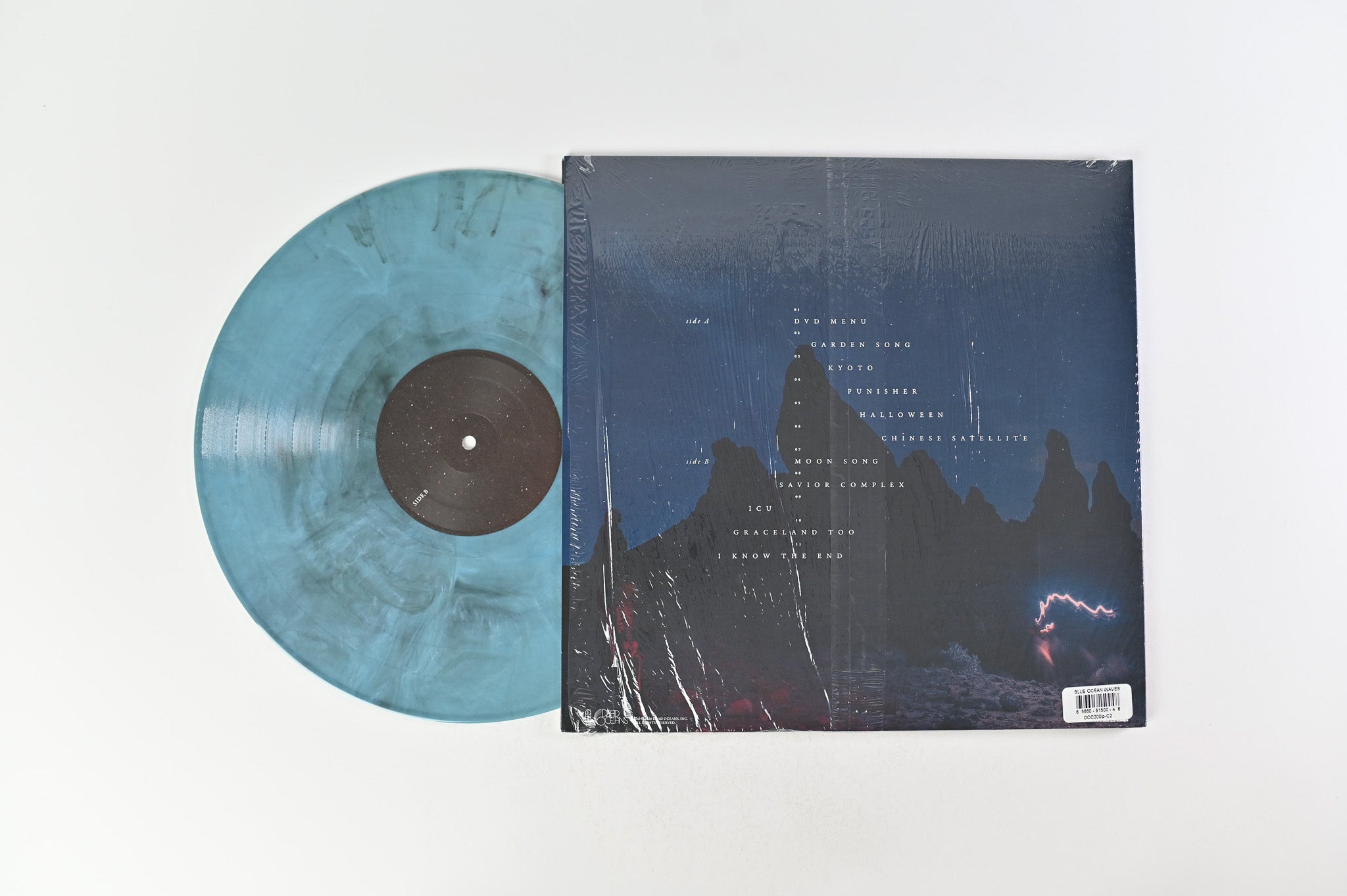 Phoebe Bridgers - Punisher on Dead Oceans - Blue With Kind Of Swirly Silver