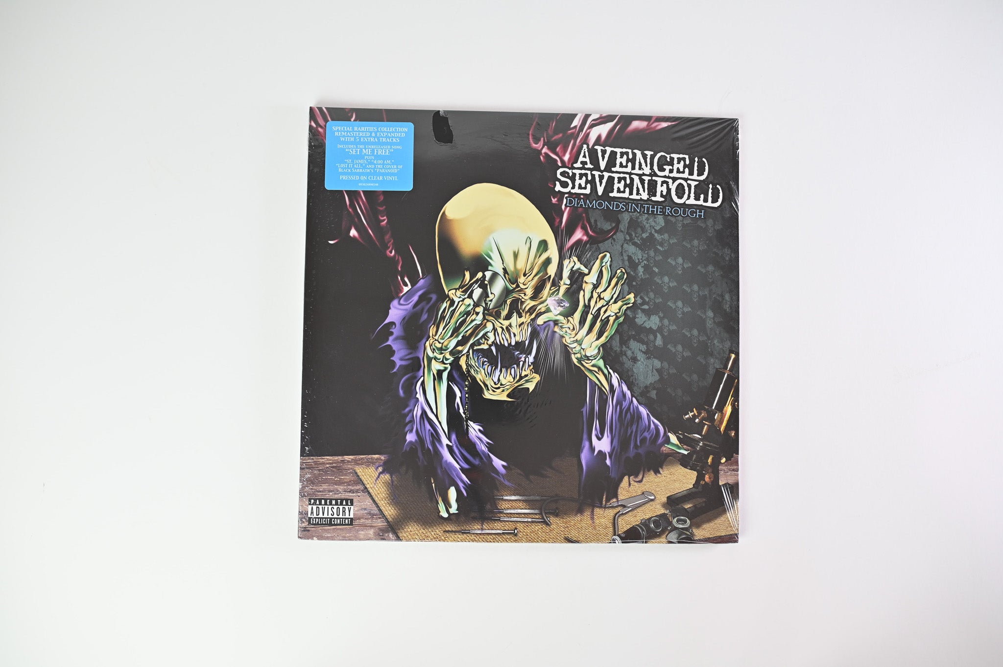 Avenged Sevenfold - Diamonds In The Rough on Warner Clear Vinyl Sealed
