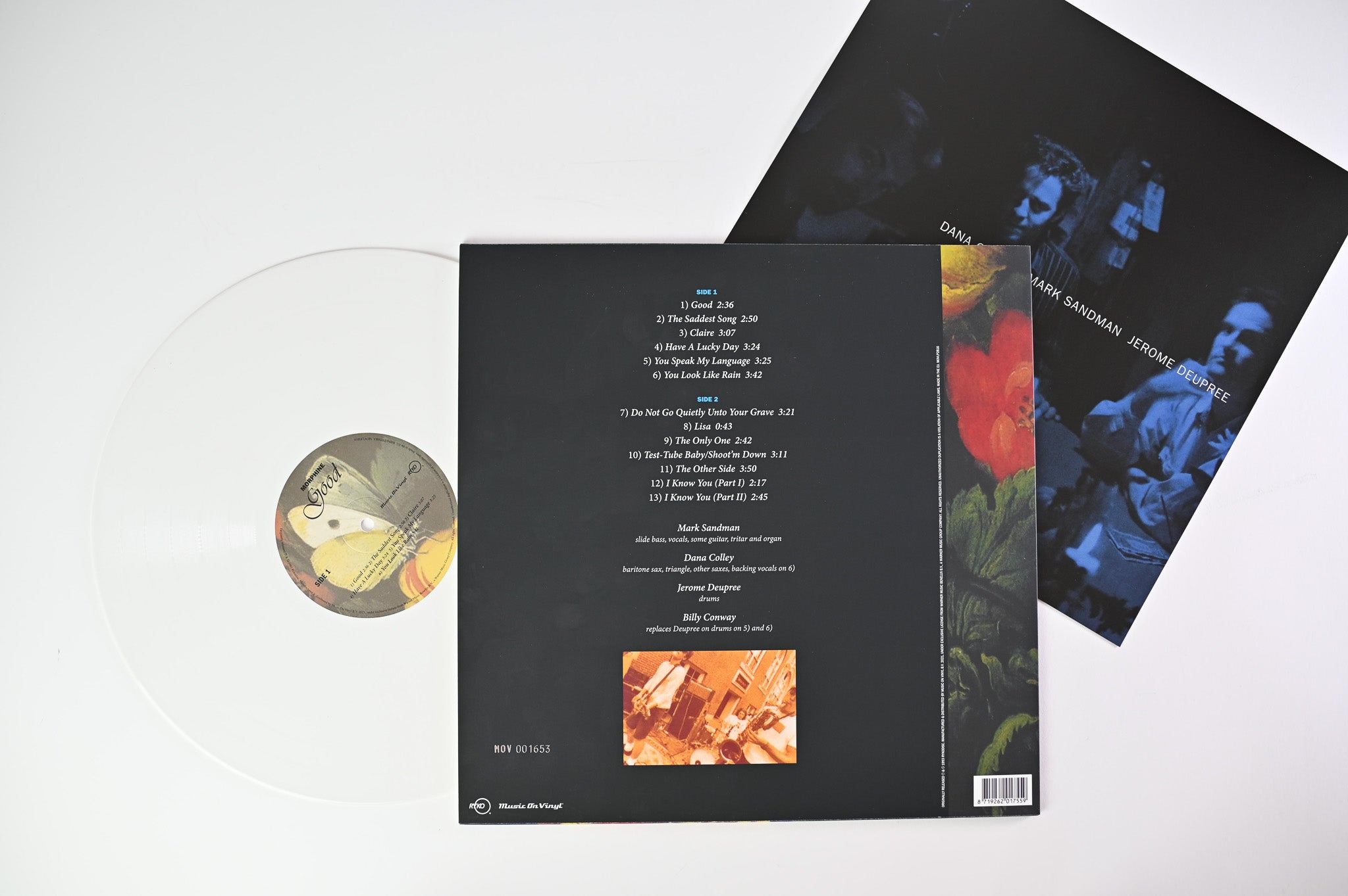 Morphine - Good on Music on Vinyl Ltd Numbered White Vinyl Reissue
