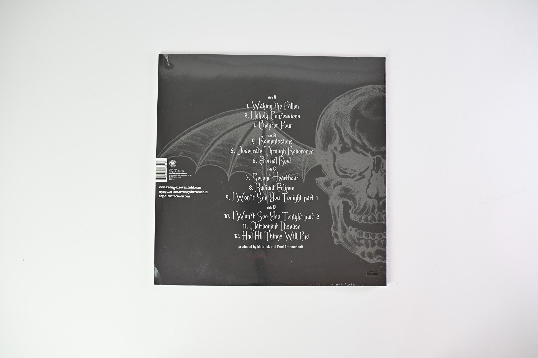 Avenged Sevenfold - Waking The Fallen on Hopeless Oxblood Vinyl Sealed