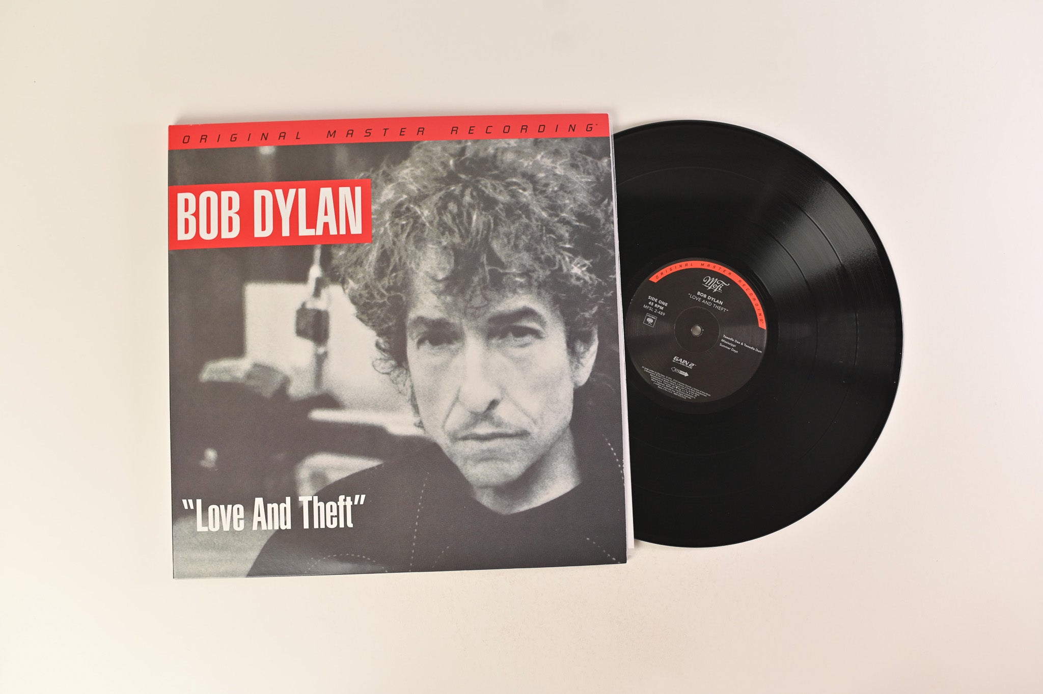 Bob Dylan - "Love And Theft" on Mobile Fidelity Sound Lab
