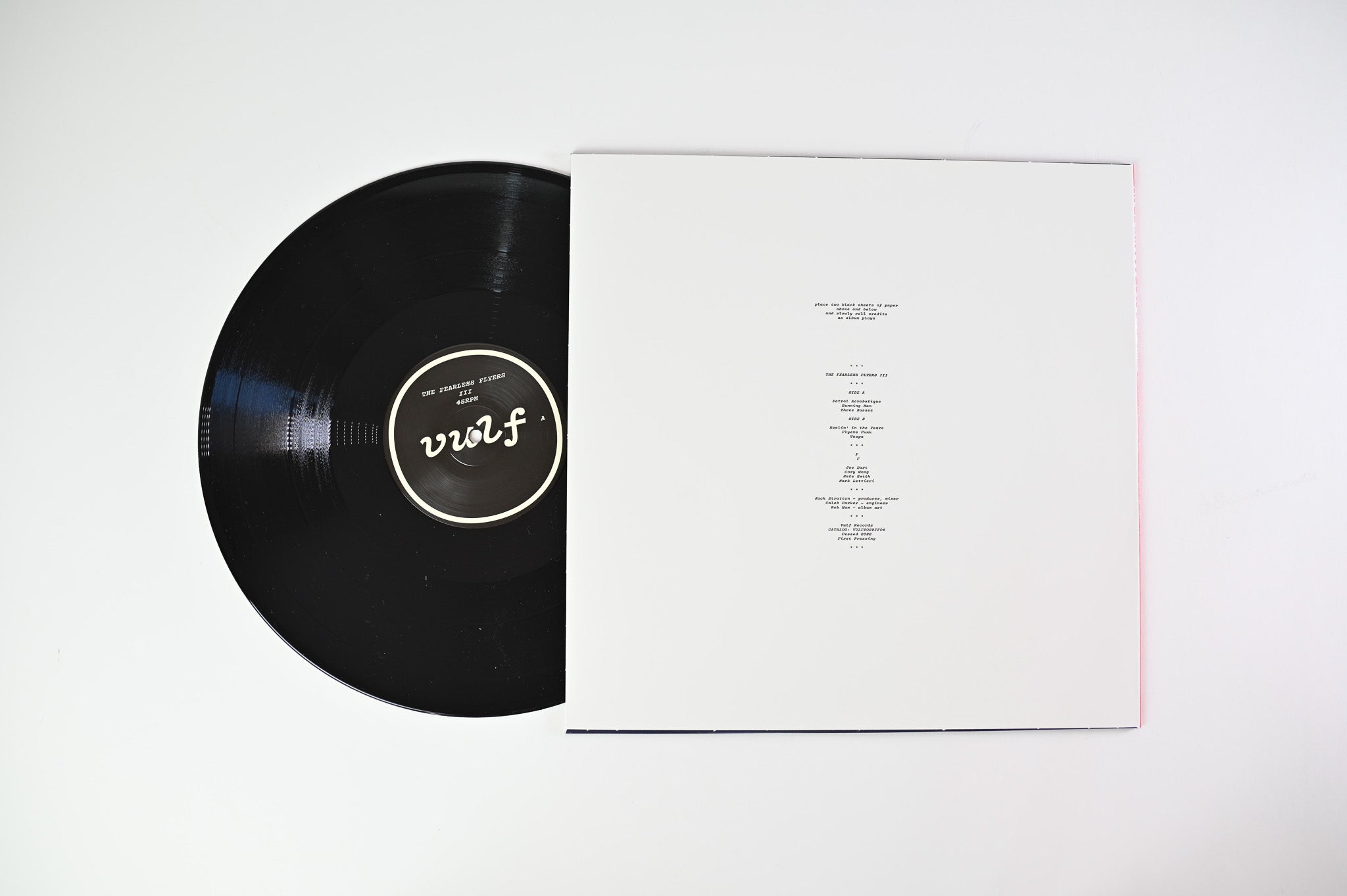 The Fearless Flyers - The Fearless Flyers III on Vulf Records