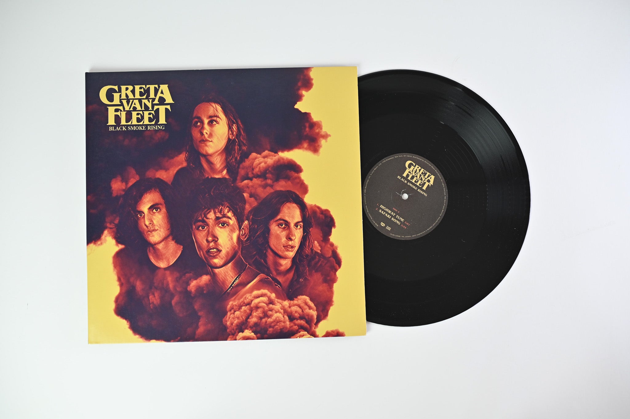 Greta Van Fleet - Black Smoke Rising on Lava Republic