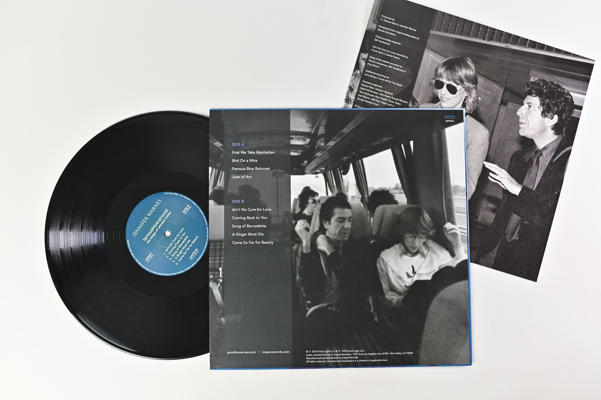 Jennifer Warnes - Famous Blue Raincoat (The Songs Of Leonard Cohen) on Impex