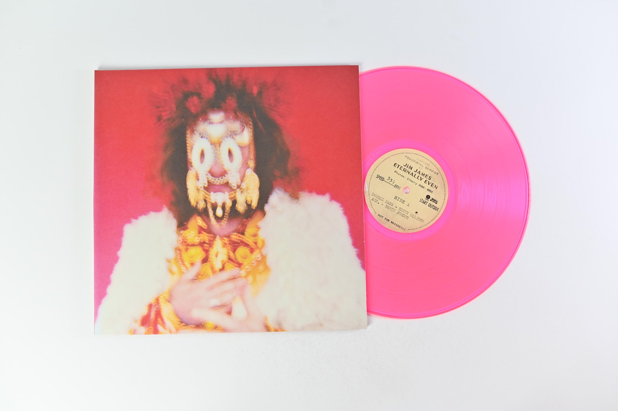 Jim James - Eternally Even on Capitol Records - Pink Vinyl